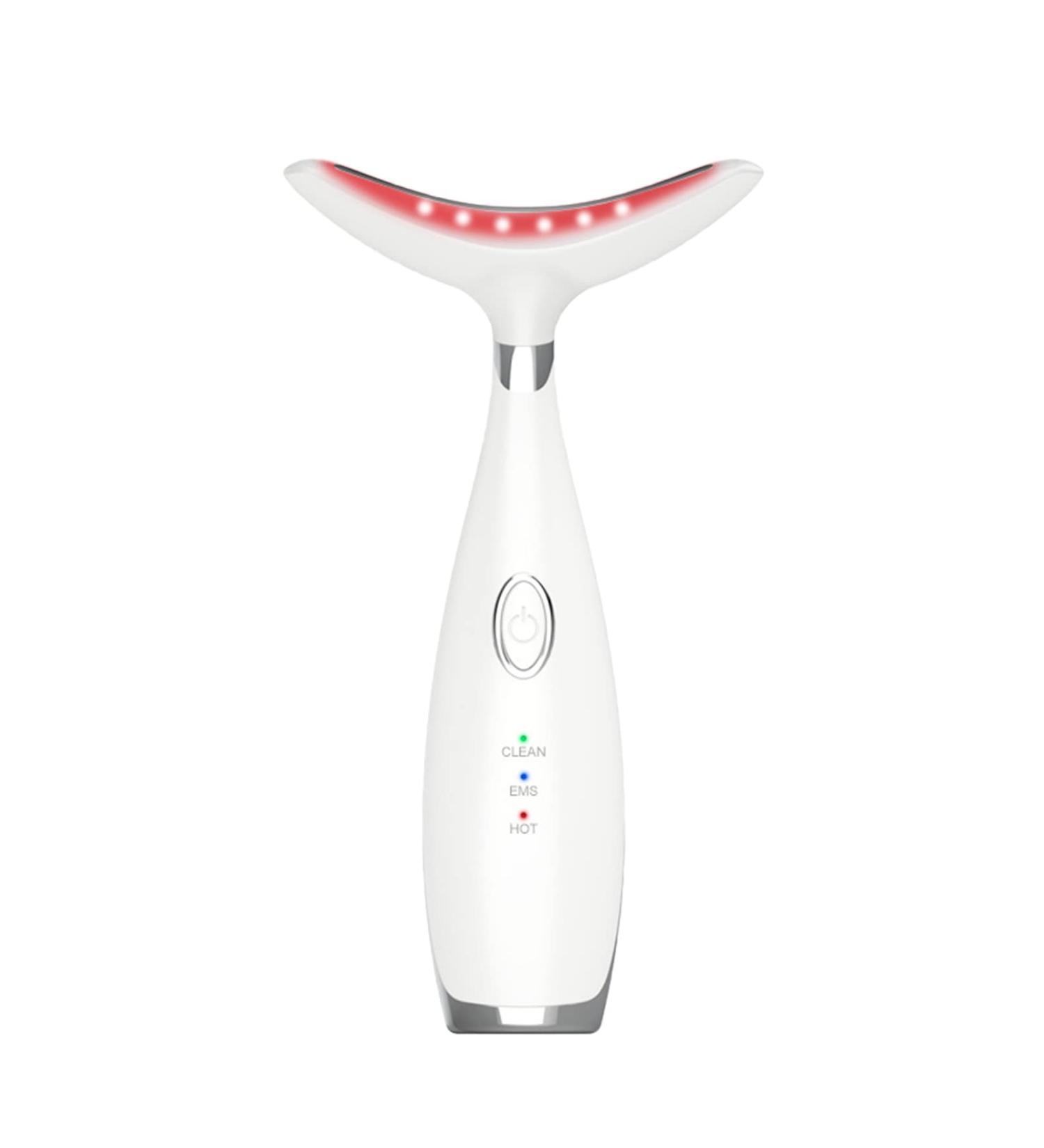 LQNQ Anti-Aging Facial Neck Massager with 3 Massage Modes - Firming Wrinkle Removal Tool for Lifting, Tightening, and Smoother Skin - Buy Online on GoSupps.com