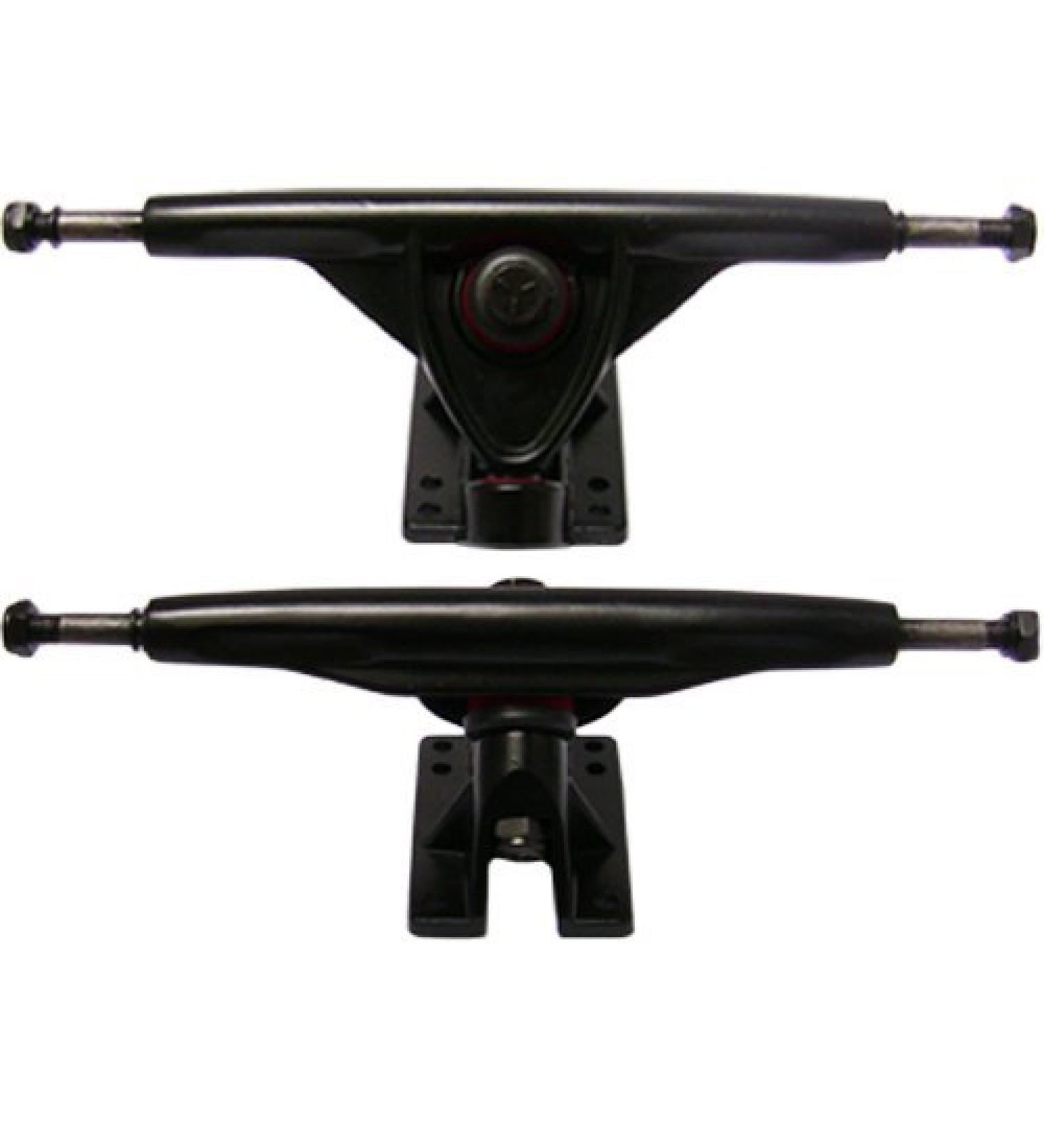 Havoc Longboard Trucks Reverse Kingpin (Pair) Skateboard Black 180mm