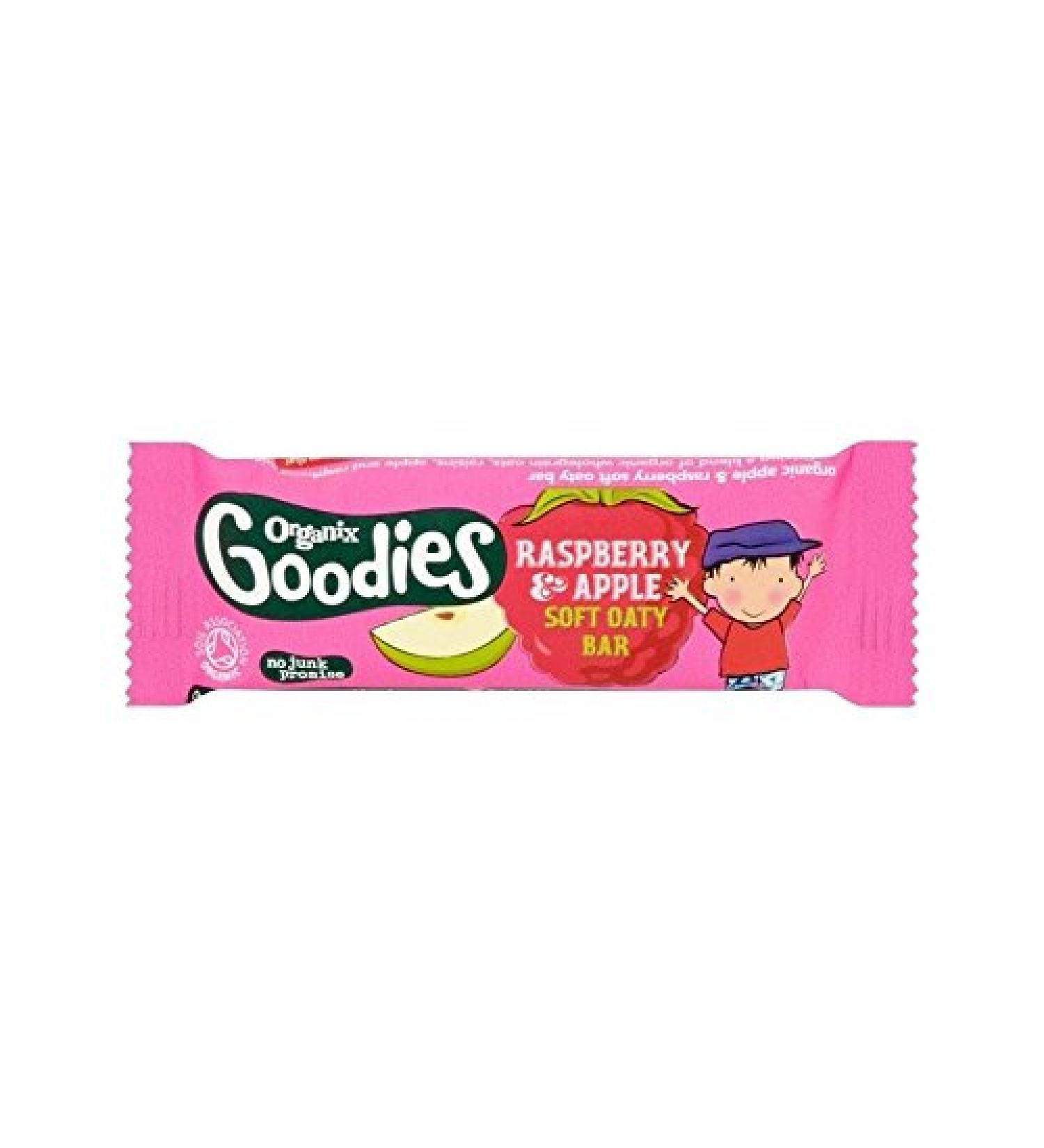 Organix Raspberry & Apple Cereal Bar 30g