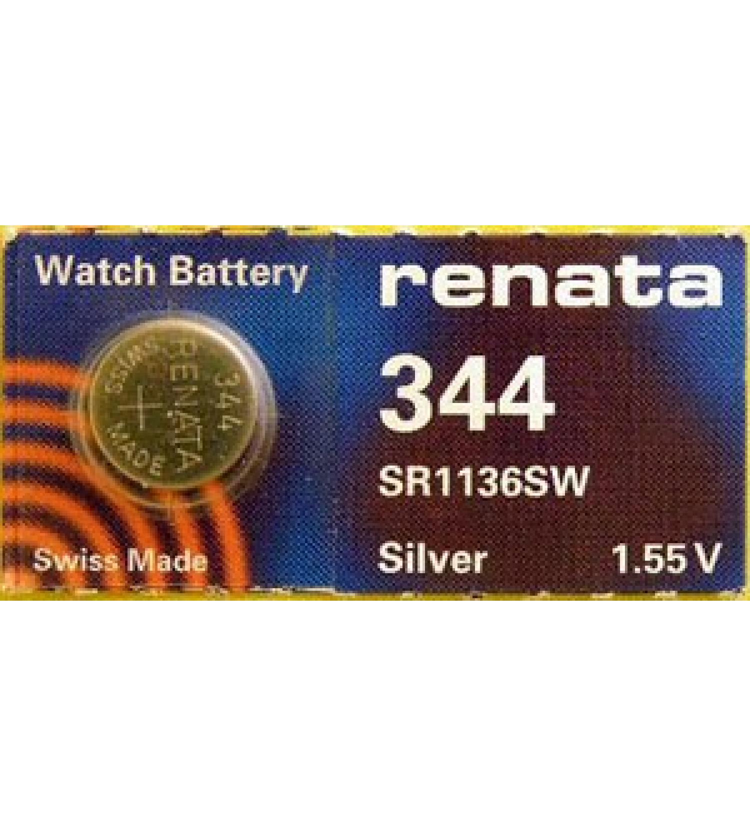 Renata #344 Silver Oxide Battery