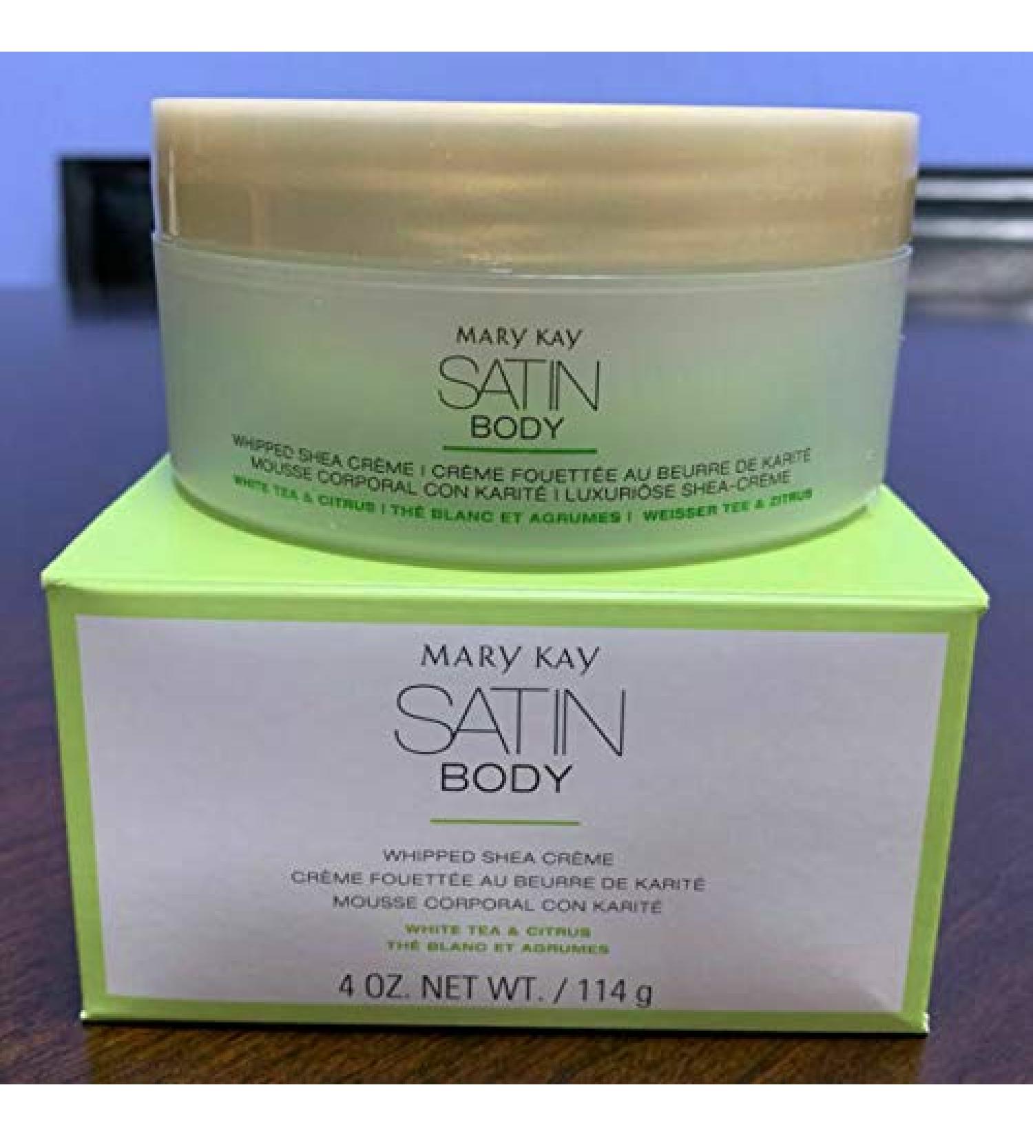 Satin Body White Tea & Citrus Whipped Shea Creme (4 oz.) Y