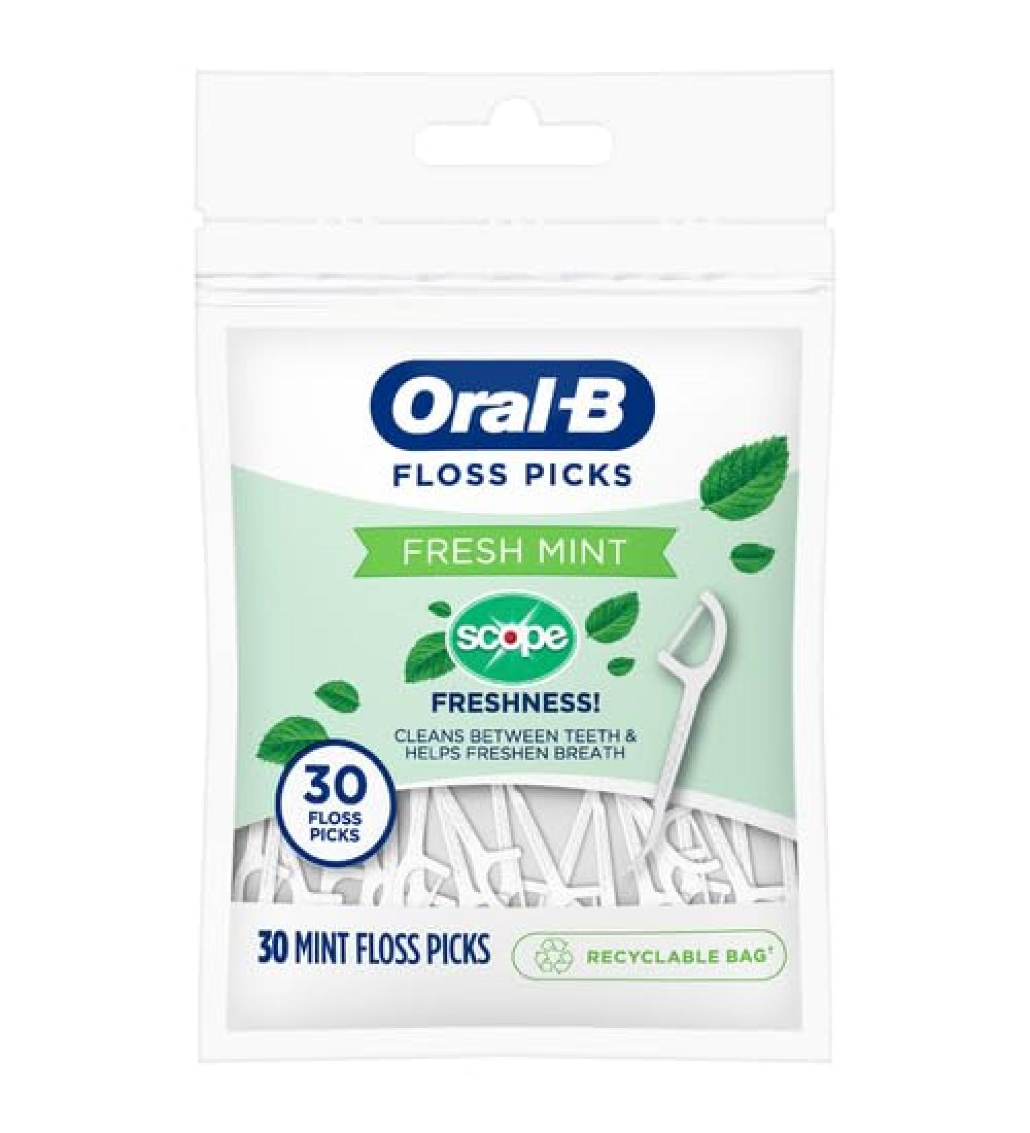 Buy ORAL B Floss Picks - Top Quality Dental Care for Healthy Smiles | Fast International Shipping - Buy Online on GoSupps.com
