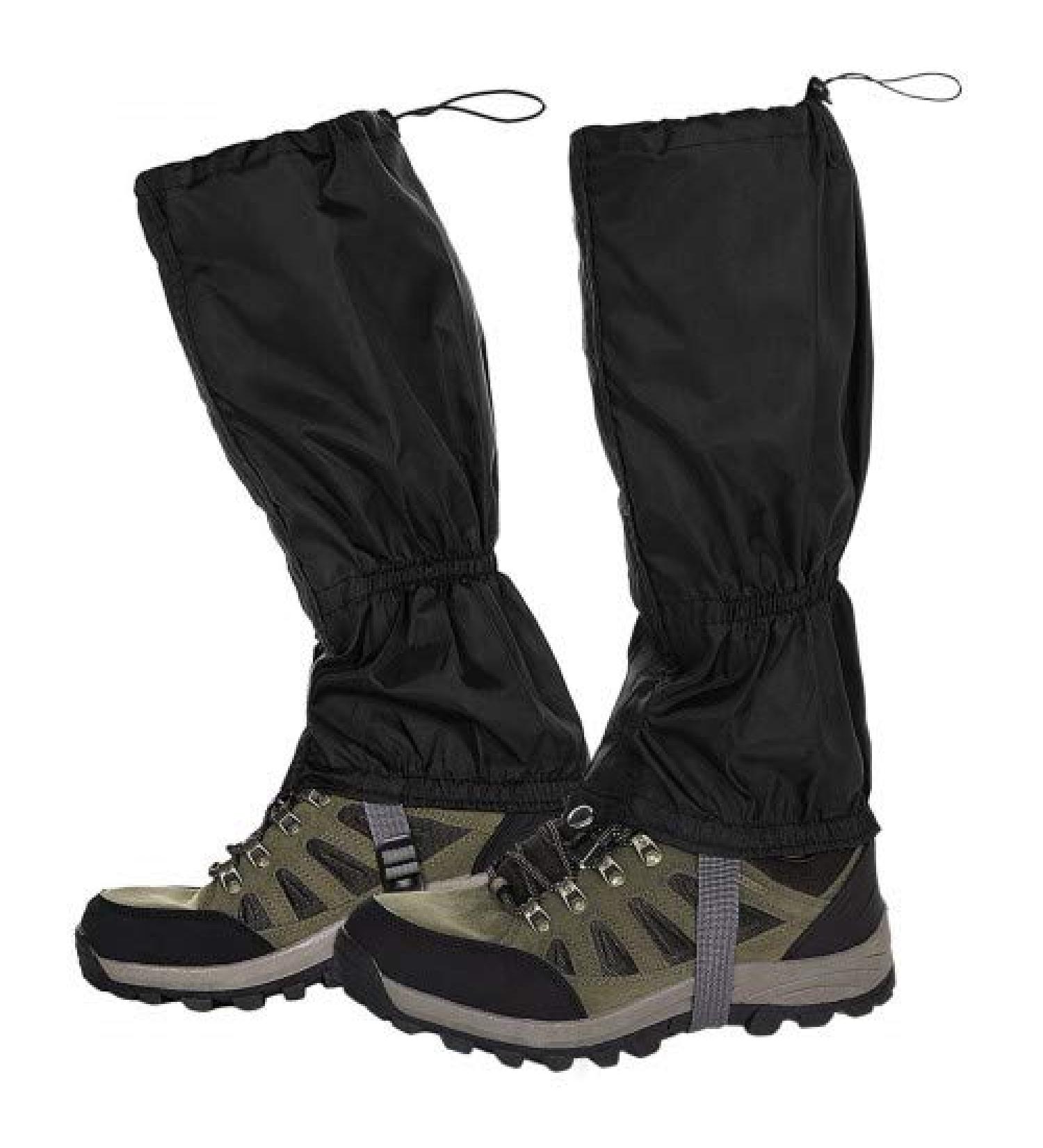 HQdeal Hiking Gaiters Lightweight Leg Gaiters Snow Gaiters Waterproof Windproof Durable Leg Cover Protect for Mountain Snow  Hiking  Skiing  Walking  Climbing  Hunting - Buy Online on GoSupps.com