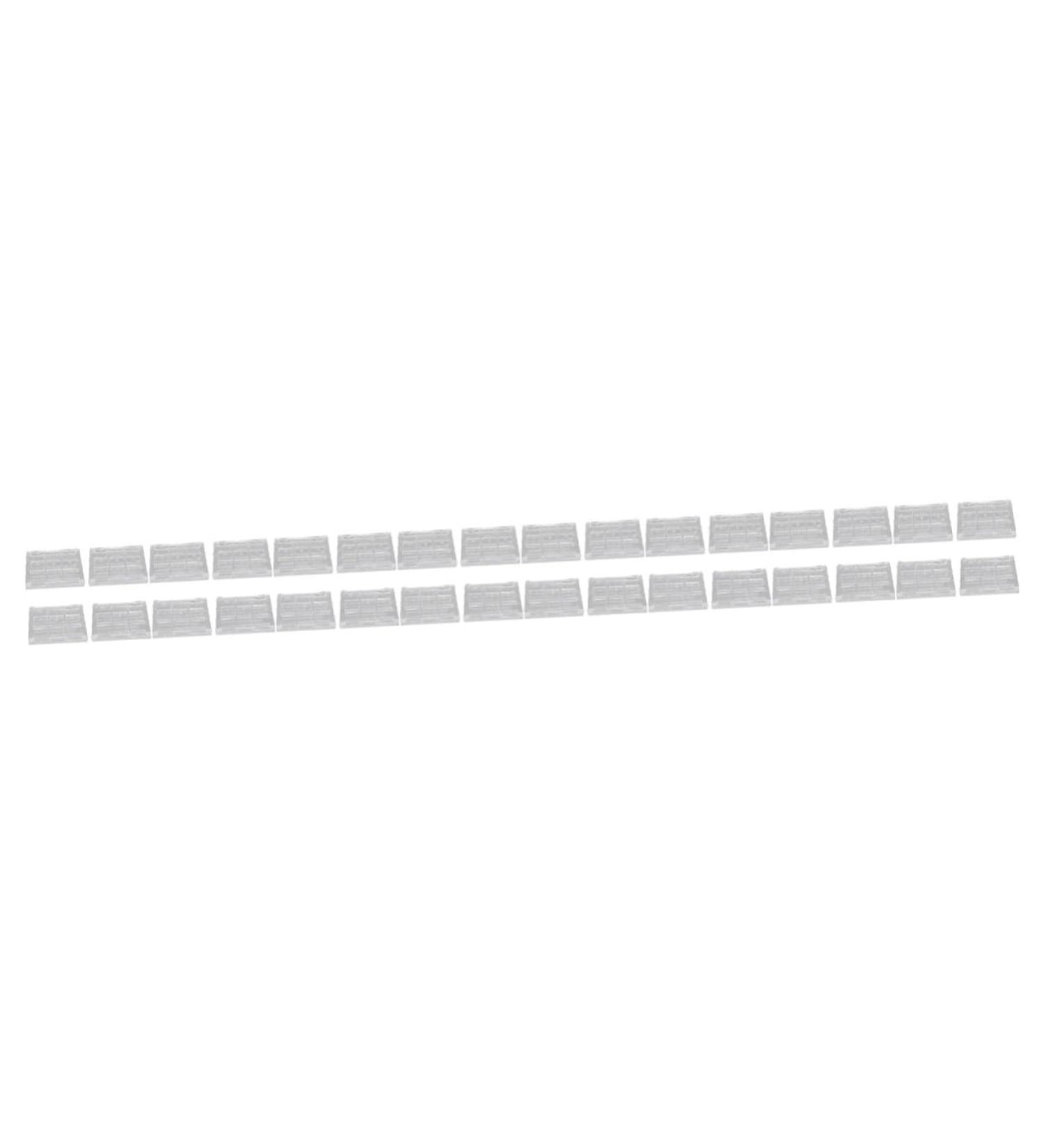 Beavorty 32 Pcs Eye Shadow Box Cosmetic Travel Containers Powder Jar Makeup Organizer Case Lipstick Acrylic 8x8cmx8pcs Transparent Colorx8pcs - Buy Online on GoSupps.com