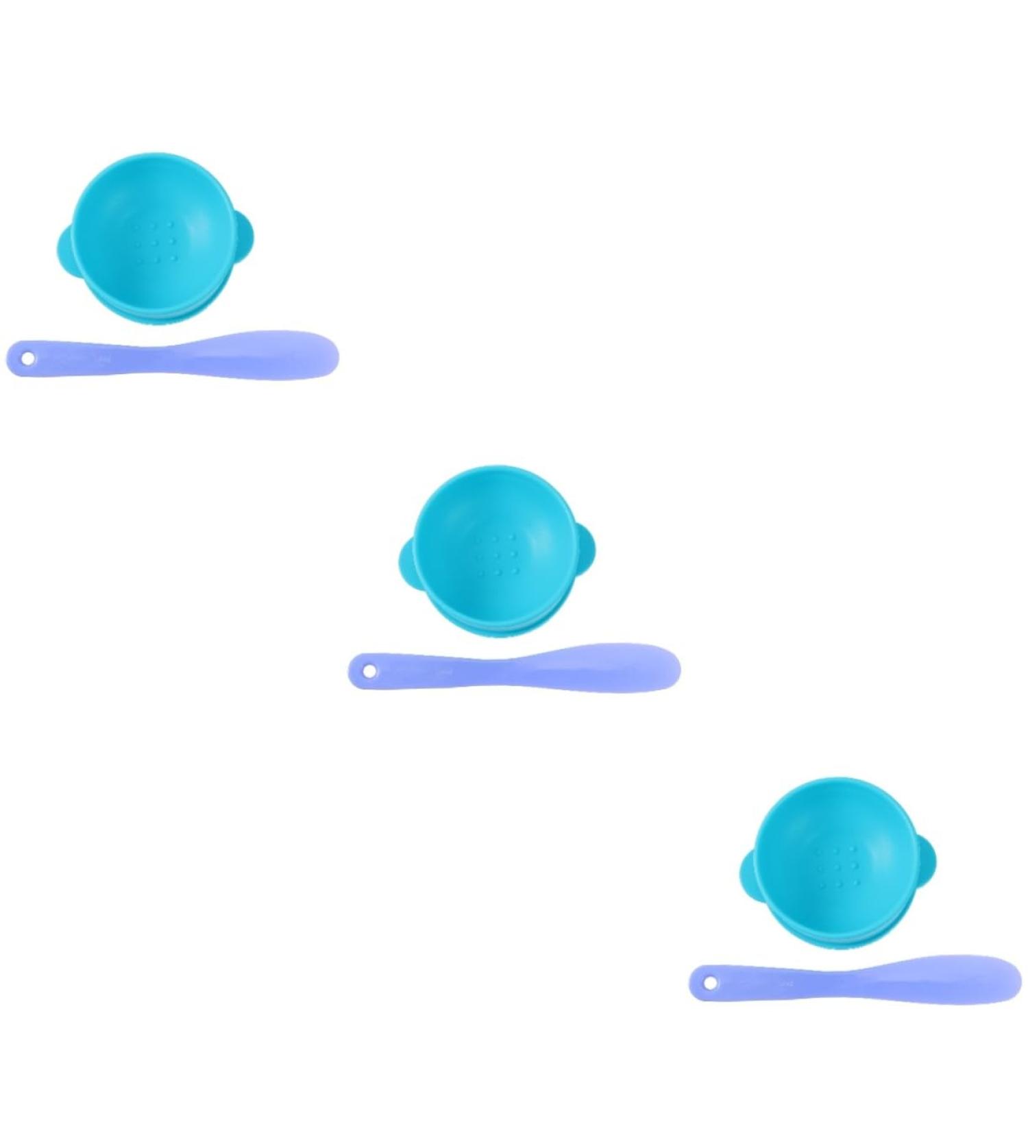 Ipetboom 3 Sets Depilatory Wax Kit - Silicone Bowl Spatula & Baby Wax Shell | Perfect for Facial Waxing - Gr n - Buy Online on GoSupps.com