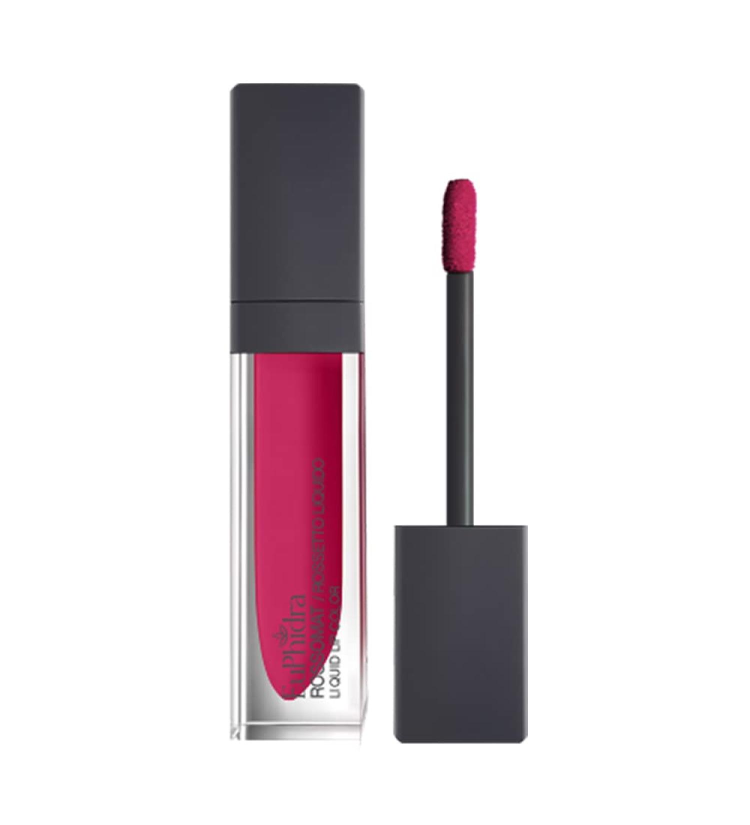 Euphidra Euphidra Rossomat Matte Liquid Lipstick No Transfer Color MR02 Flirty 5 ml