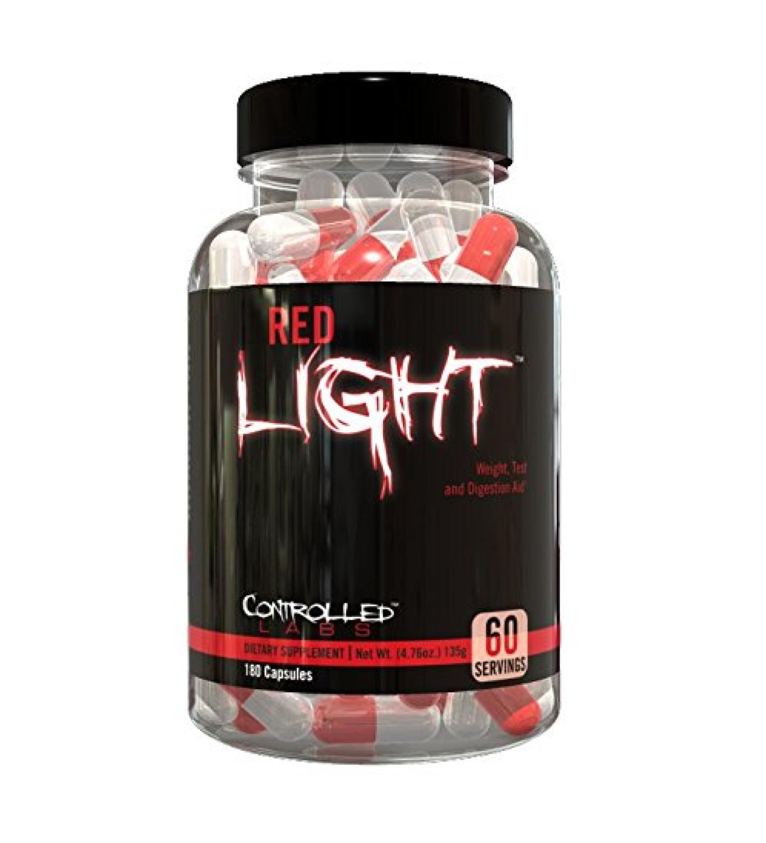 CONTROLLED LABS Red Light Supplement - Supports Ideal Weight, Digestion, Strength, and Appetite Control - 60 Servings - Buy Online on GoSupps.com