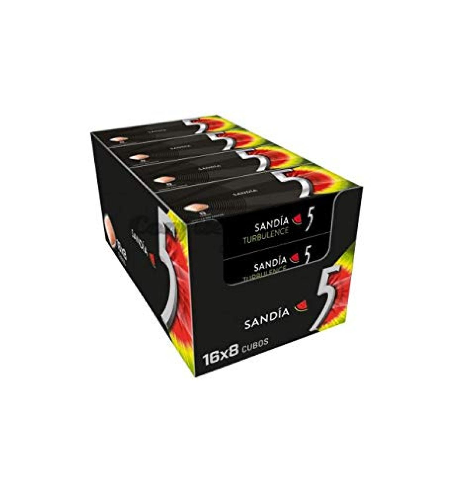 Wrigley's Five Gum Watermelon dragees 16 packs 8 dragees