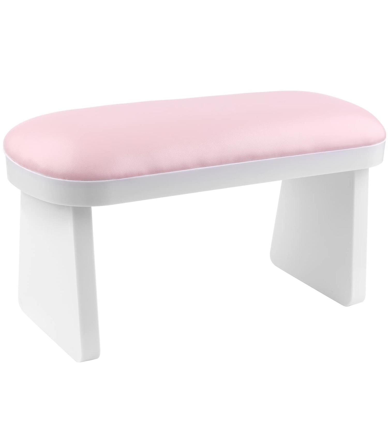 Kalolary Professional Leather Nail Arm Rest for Manicures - Pink - Buy Online on GoSupps.com
