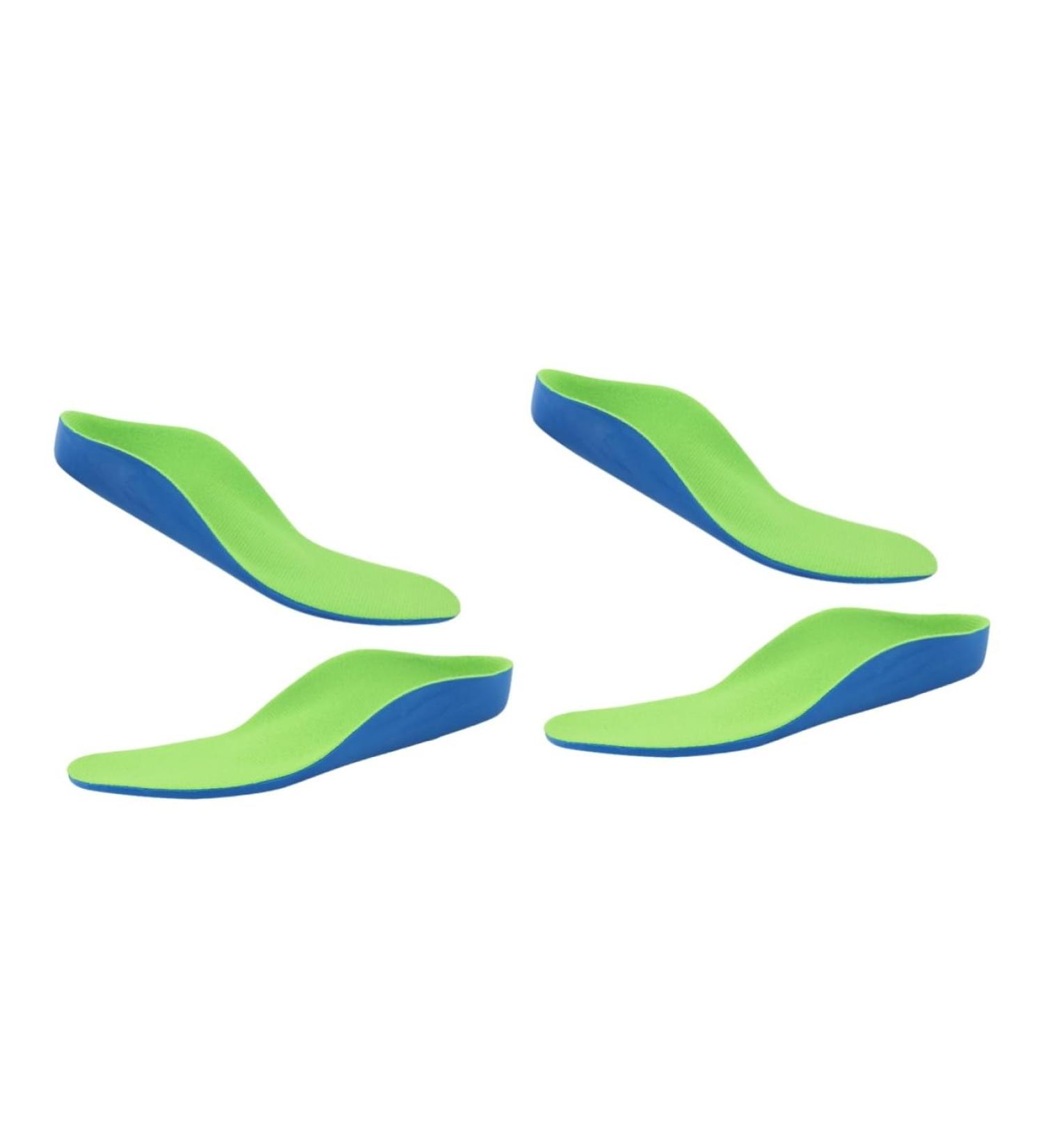 NOLITOY Soft Comfort Insoles for Kids - 2 Pairs Breathable Arch Support Inserts | Absorption & Corrective Insoles - Buy Online on GoSupps.com