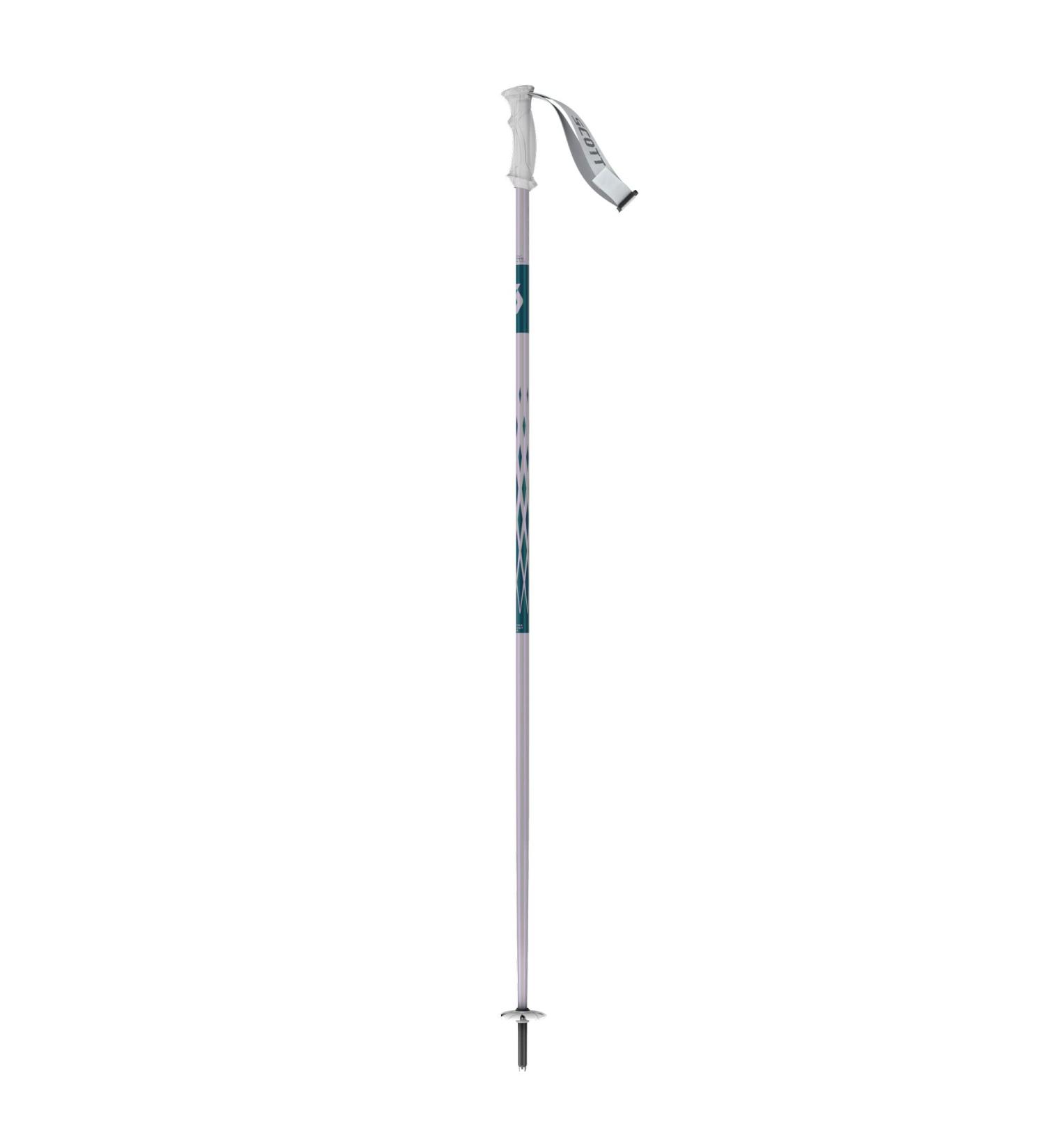 SCOTT Koko Ski Poles (White Pearl, 125) 2022/23