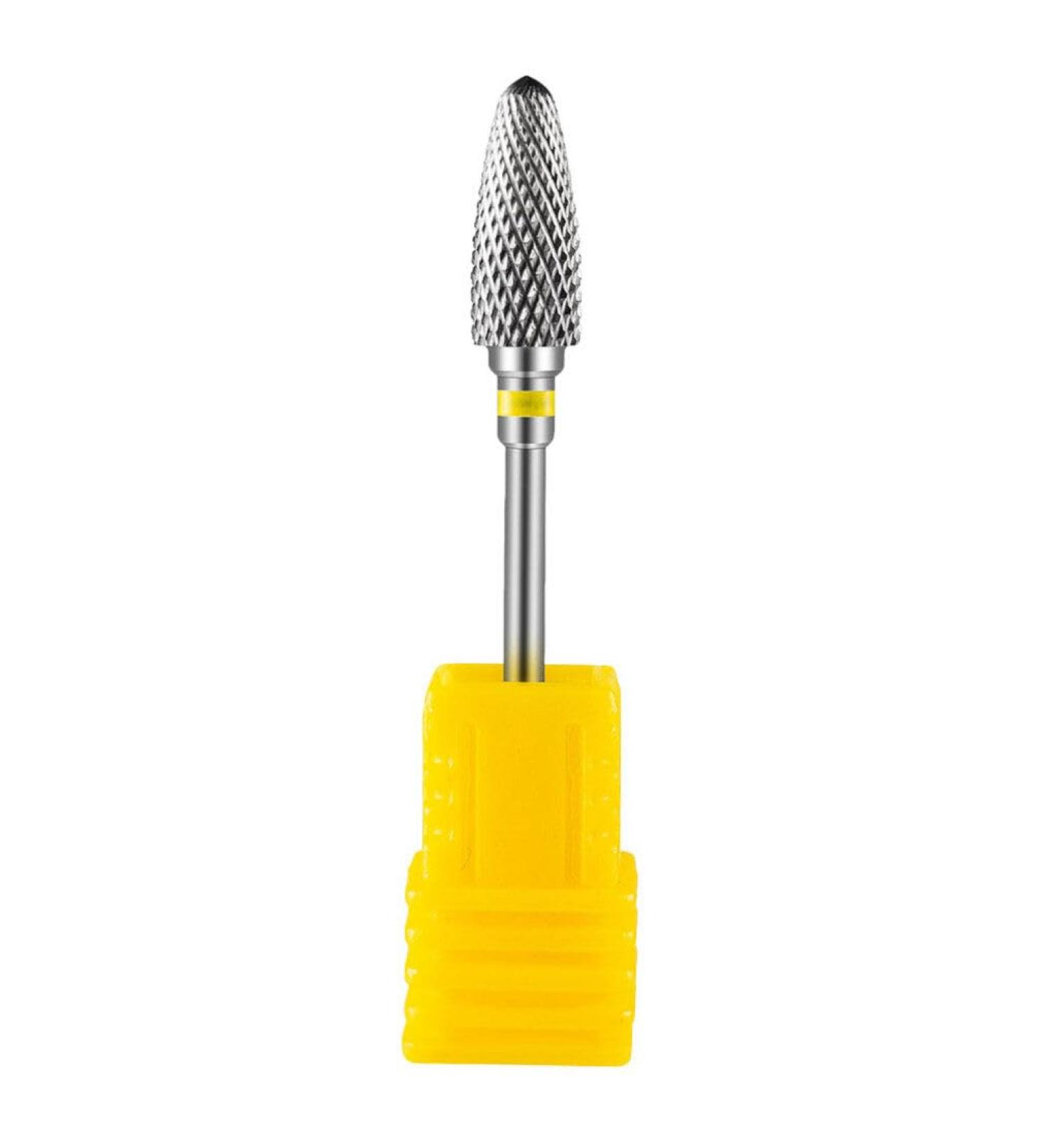 minkissy Metal Drill Bits Manicure Drill Bit Nail Art Drill Bits Nail Grinding Head Acrylic Nail Drill Bits Grinding Head Nail Drill Bit for Pedicure Yellow Manicure Tools As Shown - Buy Online on GoSupps.com