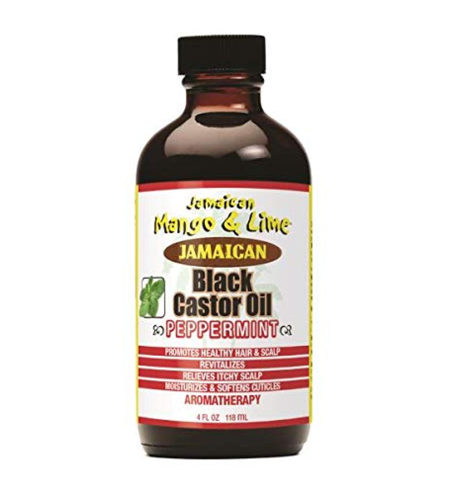 Jamaican Mango & Lime Jamaican Mango Black Castor Oil-Peppermint (Pack of 3)