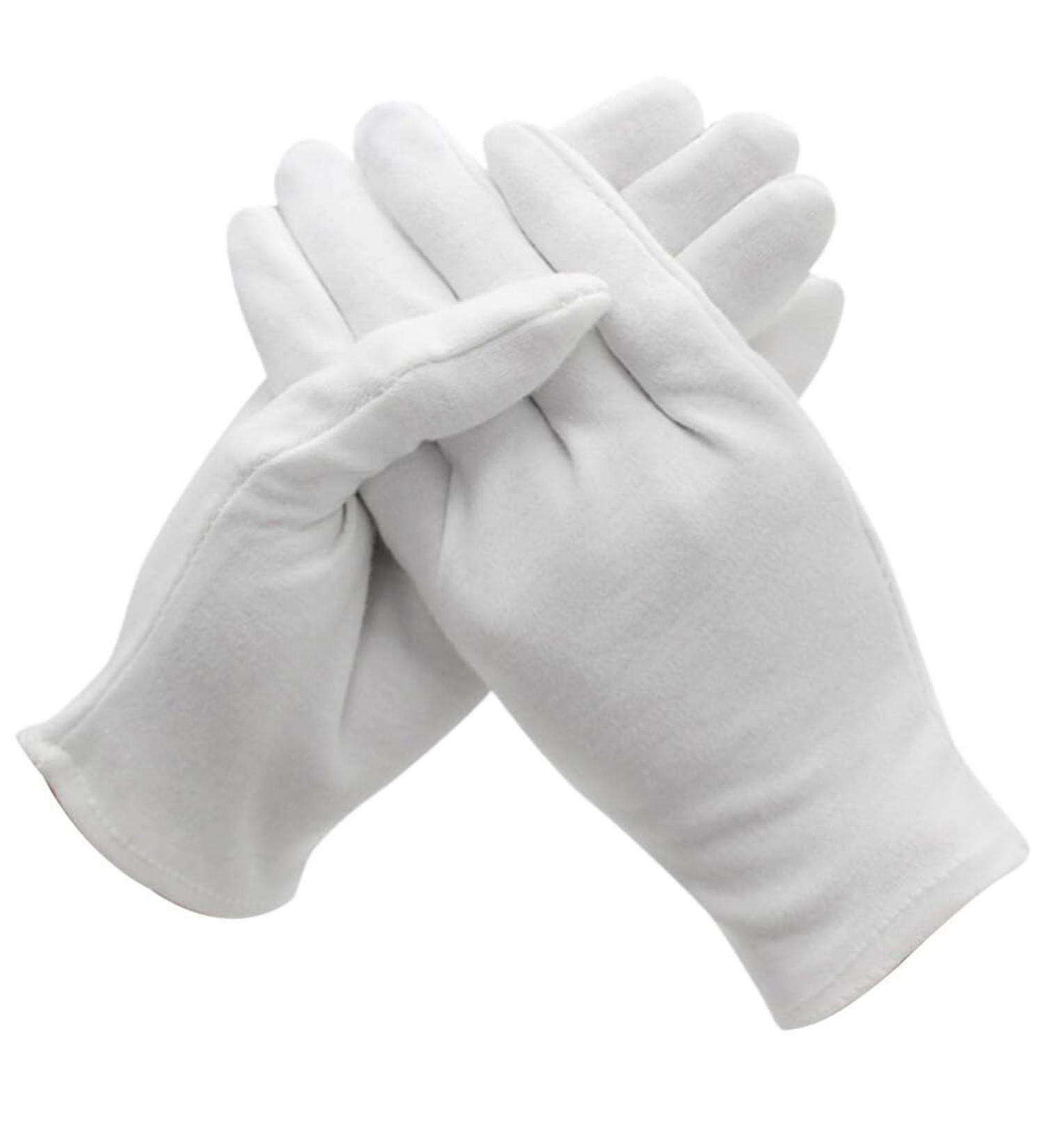 POPETPOP 12 Pair Kitchen Cleaning Household Industrial Handling Hand Cosmetic Moisturizing Work White Coin - Buy Online on GoSupps.com