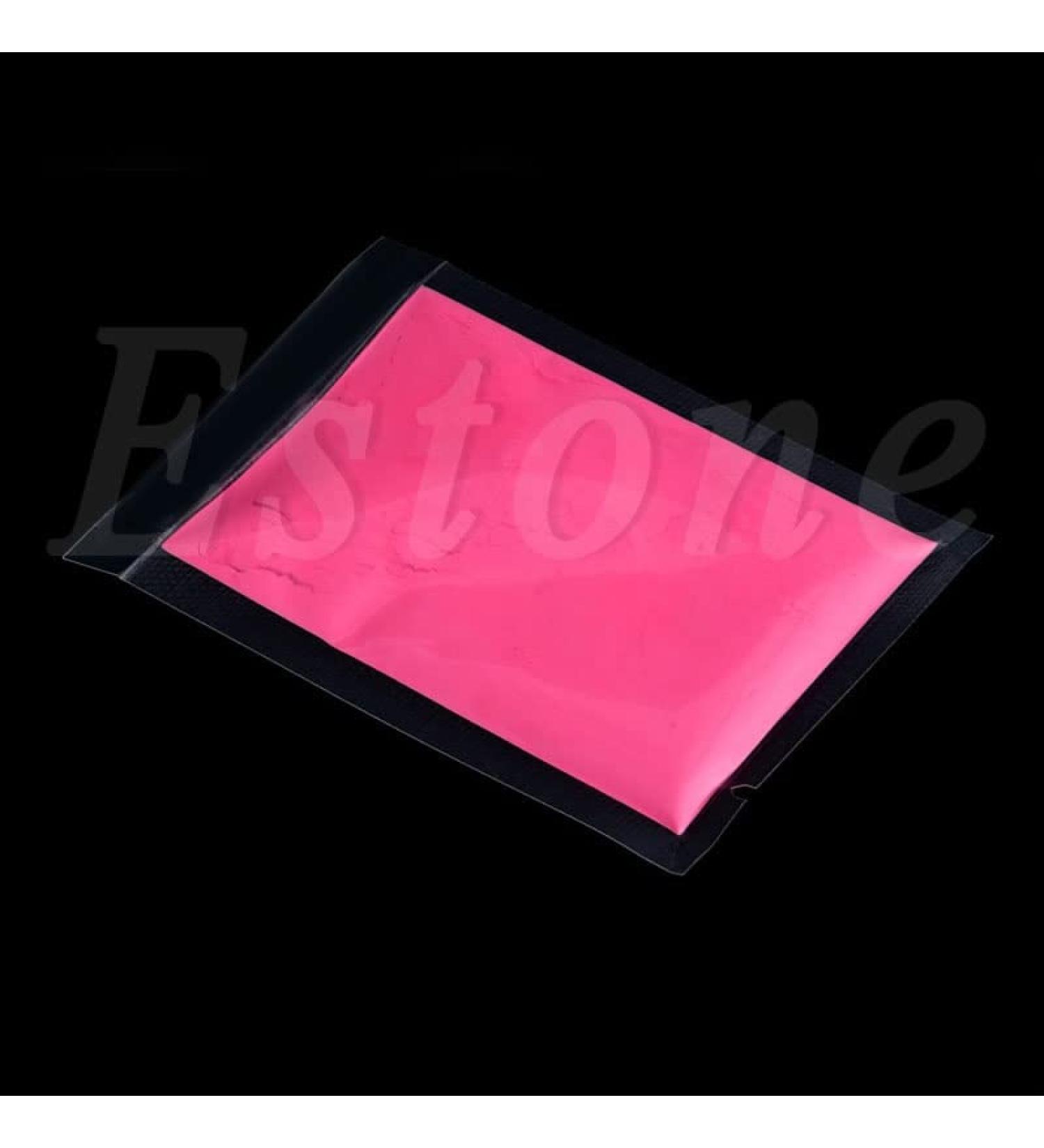 Fluorescent Super Bright Glow in The Dark Powder Luminous Pigment Powder - (Color: Orange Yellow) - Buy Online on GoSupps.com