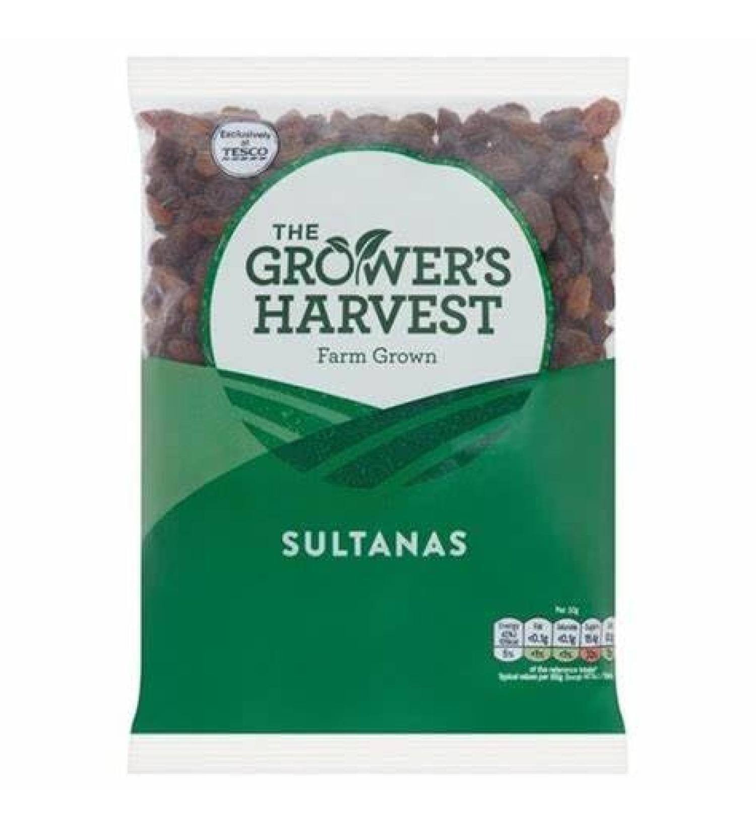 Grower's Harvest Sultanas (500G X 2) Turky Standard Sultanas | Premium Quality | Snacking and Baking - Buy Online on GoSupps.com