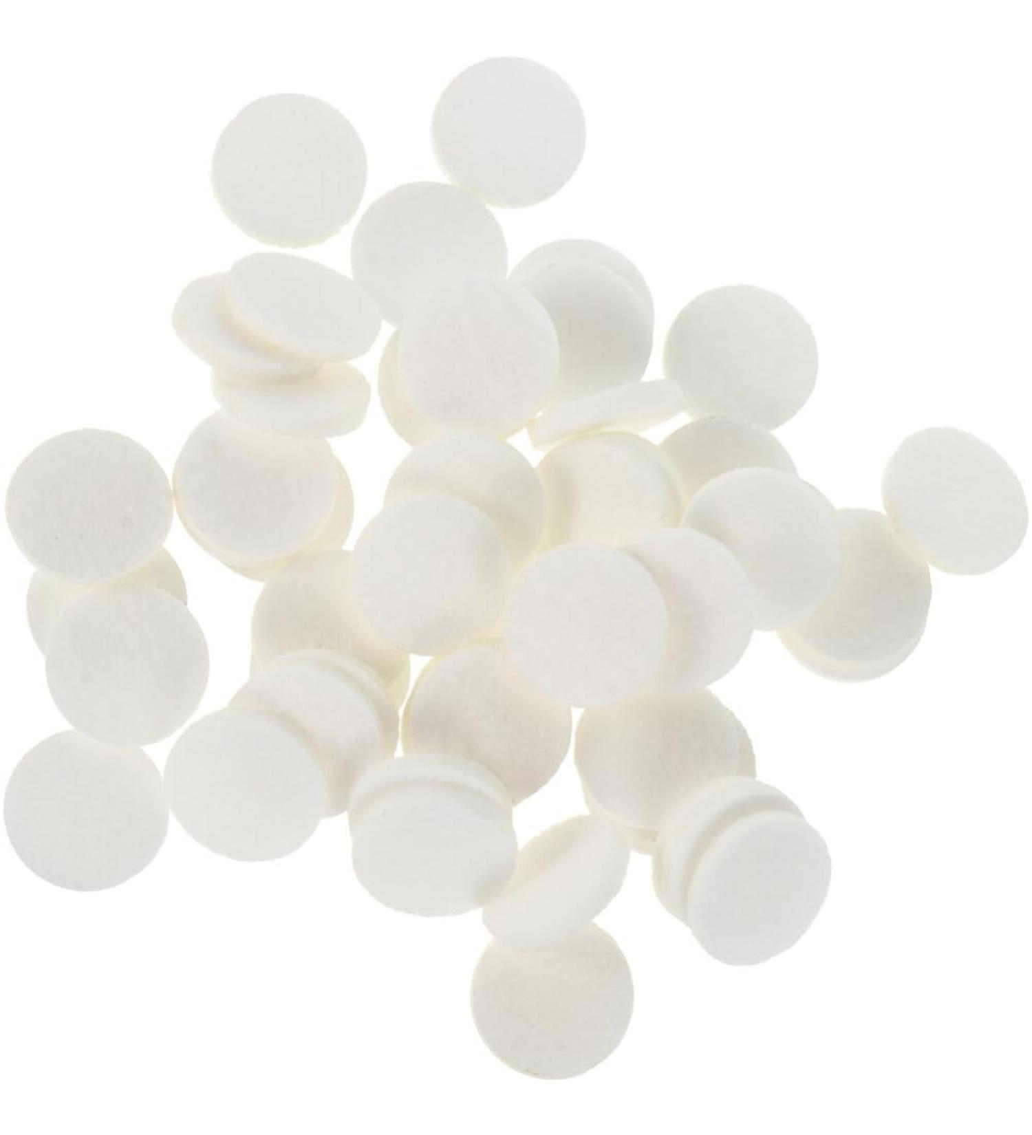 GLEAVI Mobility Scooter Bag 100pcs Cotton Sheet Air Diffusers for Home Perfume Diffuser Pads Necklace Cotton Pads Aromatherapy