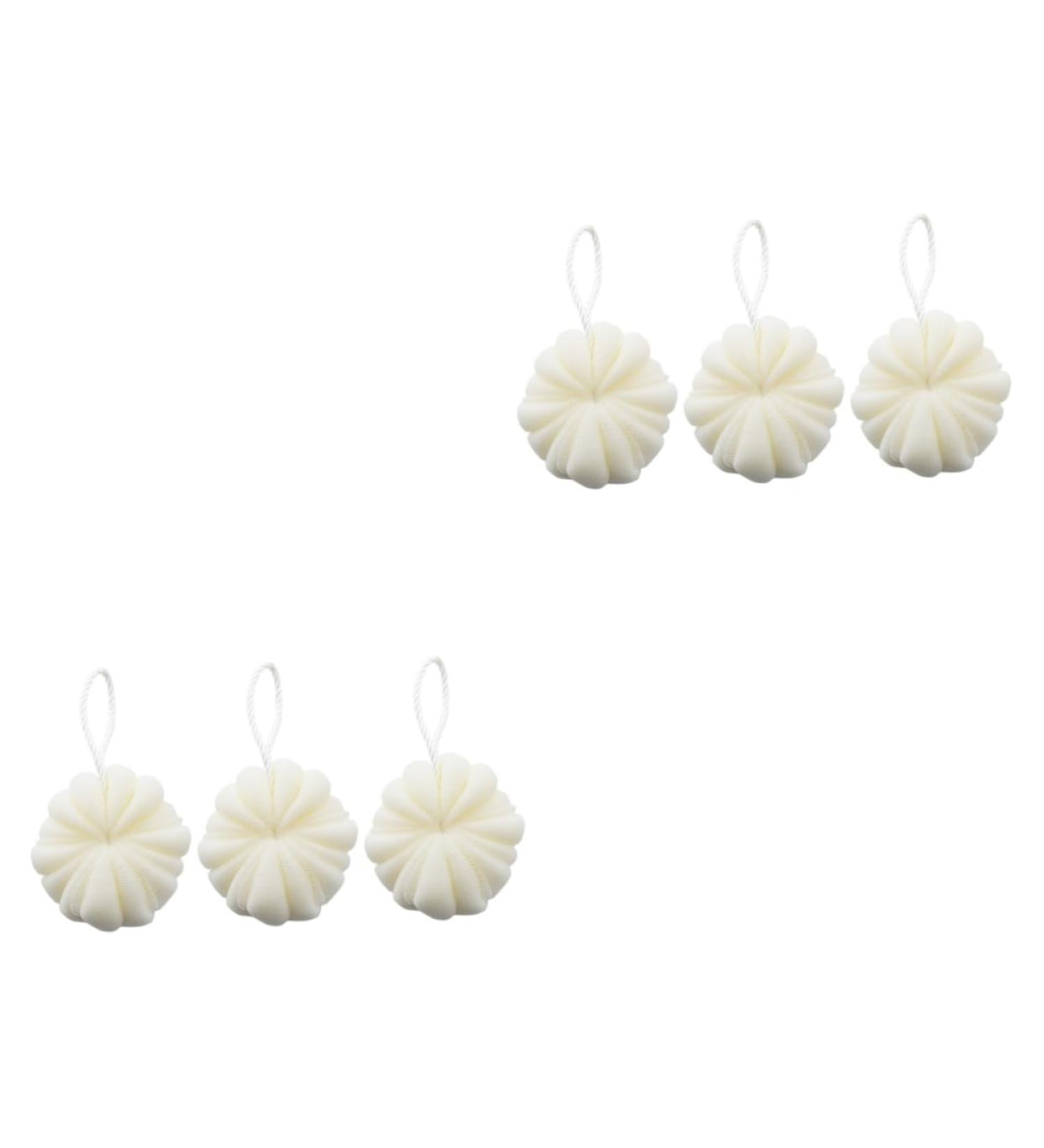 NOLITOY 6 Pcs Bath Balls - Soft Shower Balls for Relaxing Bath Experience | International Shipping Available - Buy Online on GoSupps.com