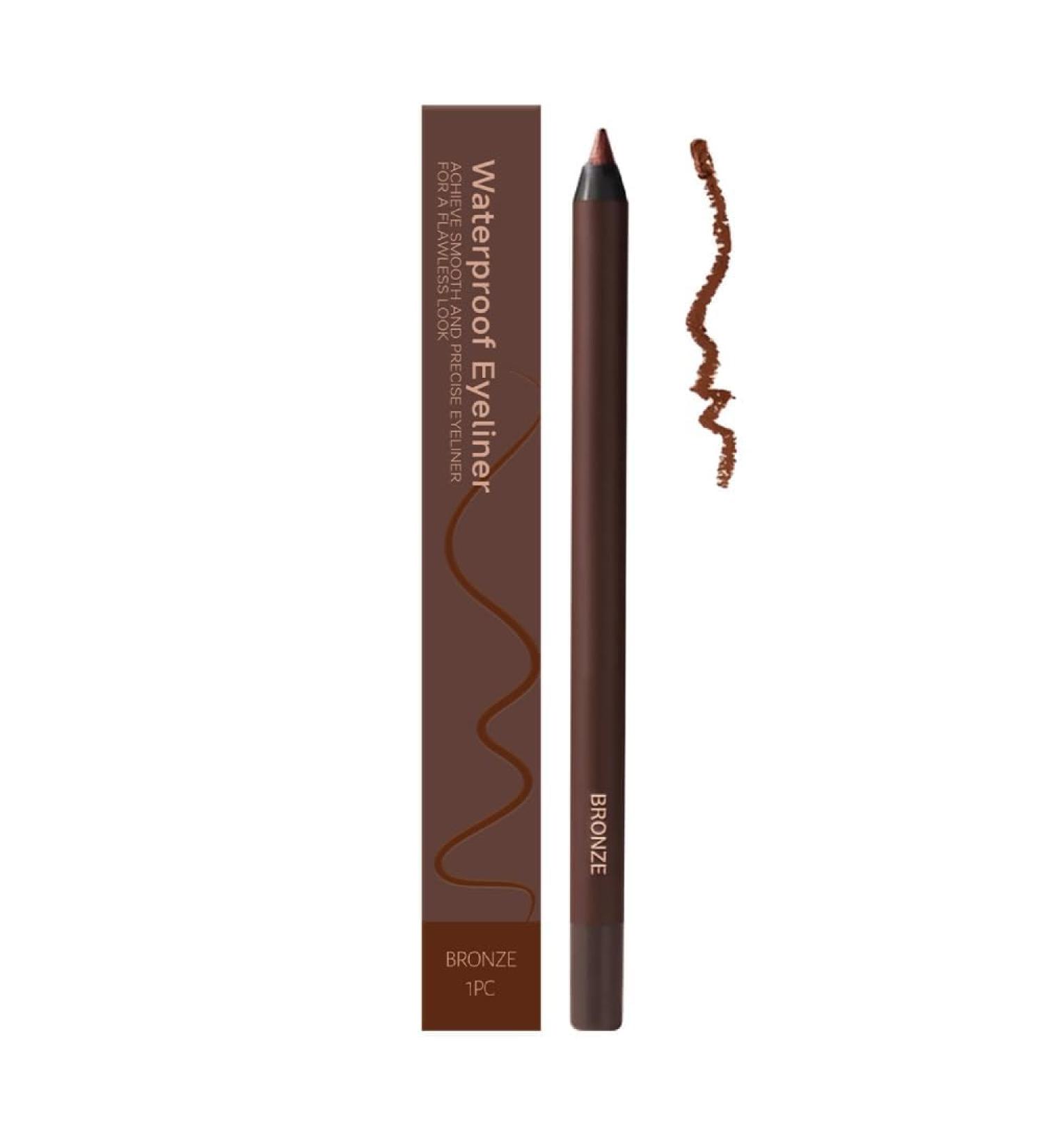 Crayon Eyeliner Duo Waterproof 24H Crayon Eyeliner Waterproof et Anti-Bouts 2 en 1 Lisse et Facile Colorer Cr ez un Look Parfait en Toute Simplicit  - Buy Online on GoSupps.com