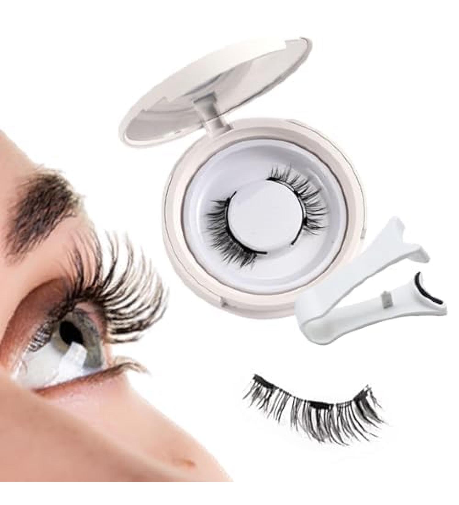 tozaas Giani Magnetic Lashes Giani Magnetic Lashes Kit Magnetic Lashes Natural Magnetic Eyelashes With Applicator Magnetic Eyelashes Without Eyeliner Magnetic Lashes With Clamp (Natural) - Buy Online on GoSupps.com