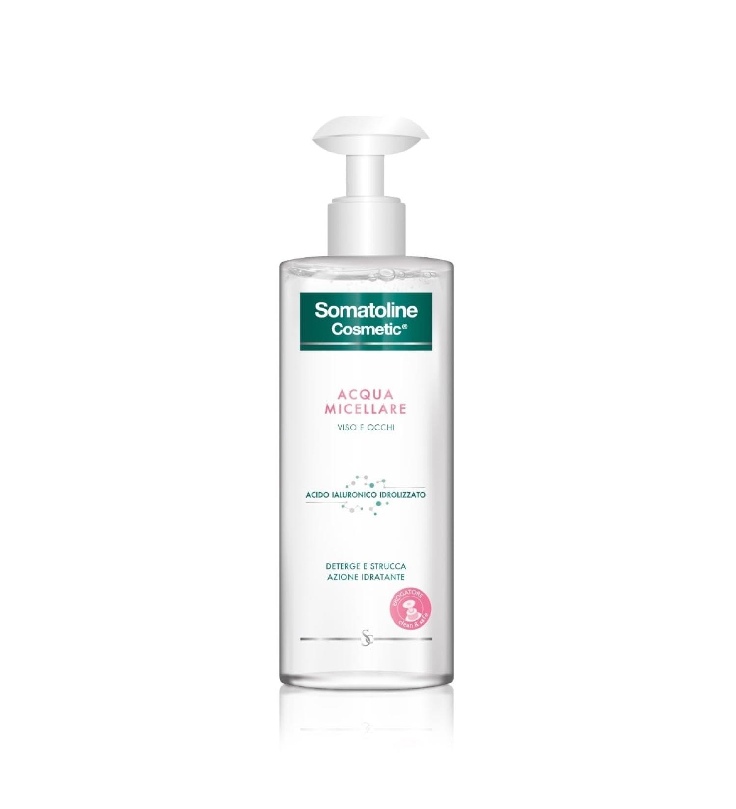 Somatoline Acqua Micellare Viso e Occhi con Acido Ialuronico 400ml