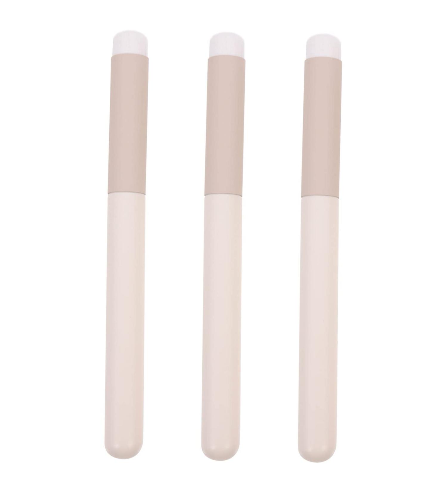 3pcs Multi-Use Makeup Brushes Set: Lipstick Concealer & Blush Applicators for Women - Portable Beauty Essentials - Buy Online on GoSupps.com