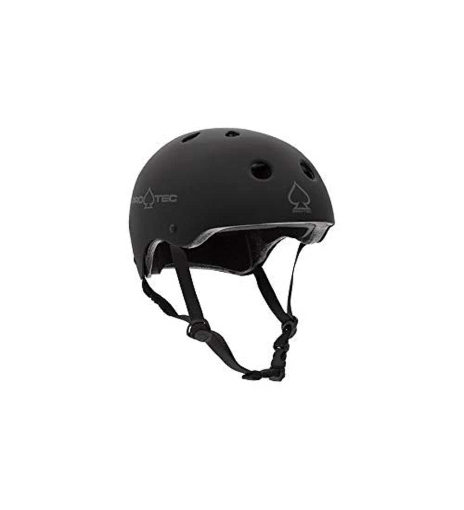 Pro-Tec Classic Certified Skate Helmet Matte Black Medium