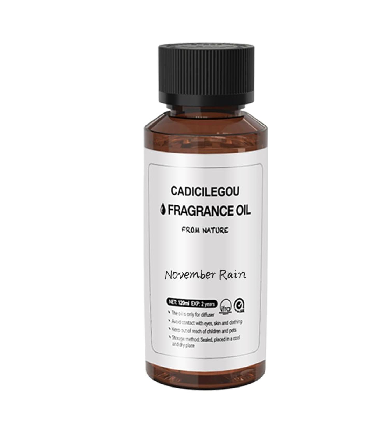 Buy November Rain Orange Essential Oil Diffuser Oil | Hotel Collection Waterless Diffuser Refills | 120ml Blends for Home Aromatherapy - Buy Online on GoSupps.com