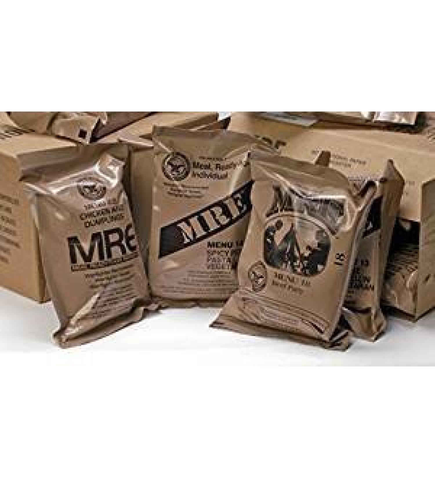 Genuine U.S. Military Surplus MREs 3-Pack - Assorted Flavors - Meals Ready-to-Eat - Buy Online on GoSupps.com
