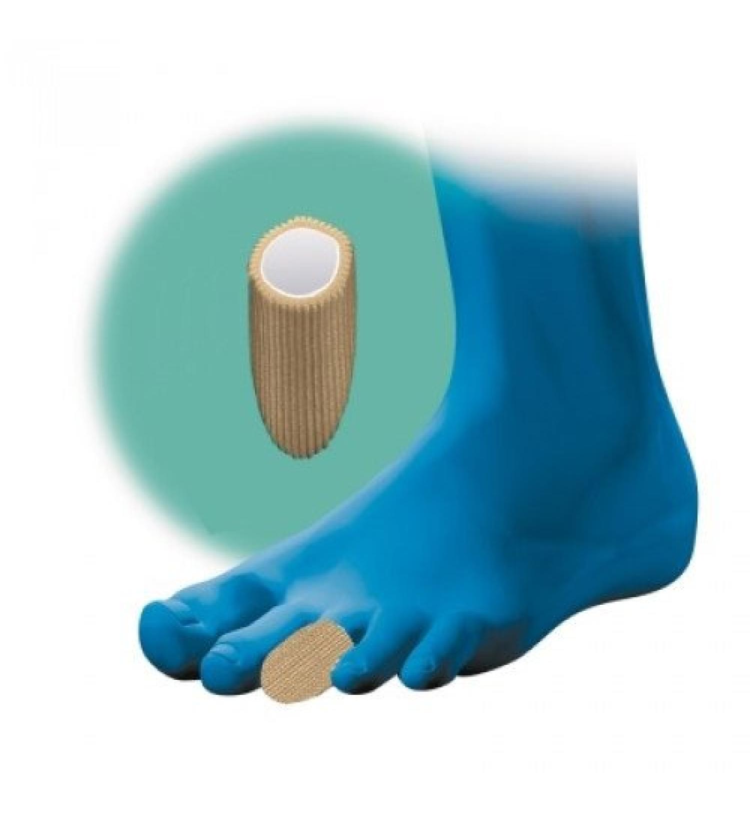 Kosmetex HydroGel toe cap (medium) for pain relief from hammer toes corns medium ( 10 mm)