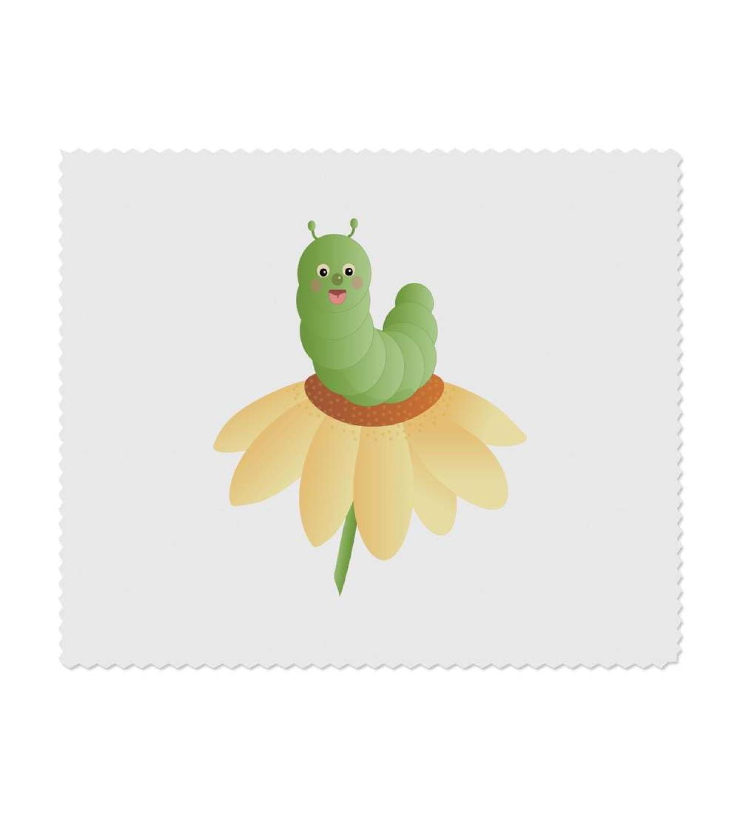 Buy Azeeda Cute Caterpillar & Flower Microfiber Cleaning Cloths - International Shipping Available - Buy Online on GoSupps.com