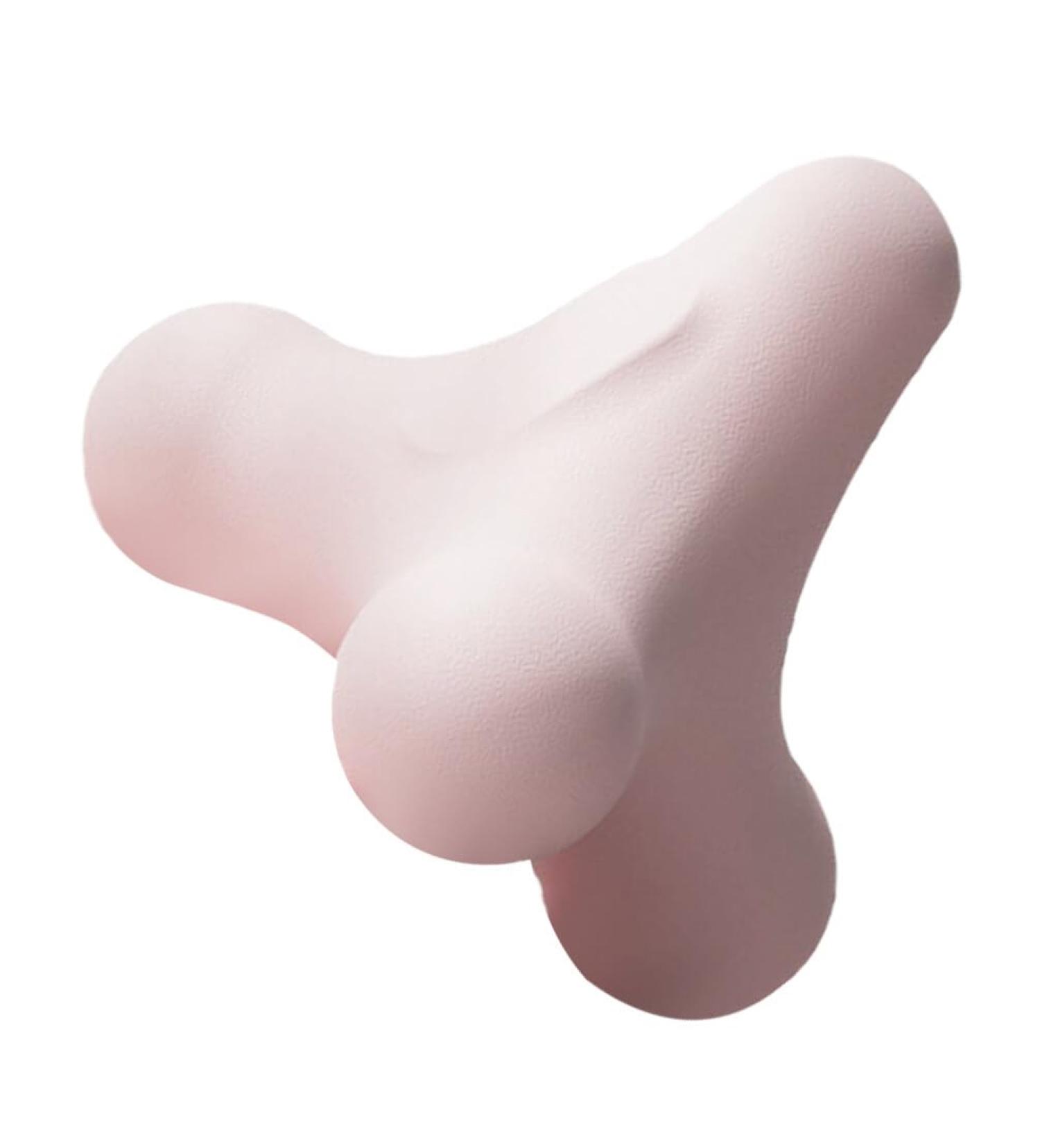 Iplusmile Mini Massage Fitness Ball - Muscle Roller & Mobility Tool for Deep Tissue Massage - TPE Lacrosse Ball in Pink - Buy Online on GoSupps.com