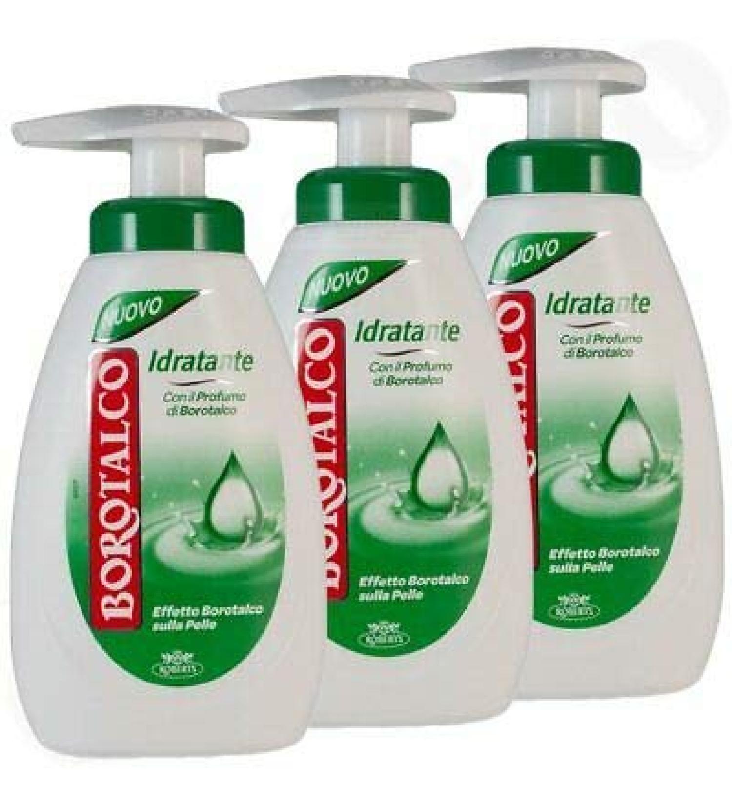 BUATTRACT Roberts Borotalco Pack of 3 Moisturizing Liquid Hand Soaps 250ml