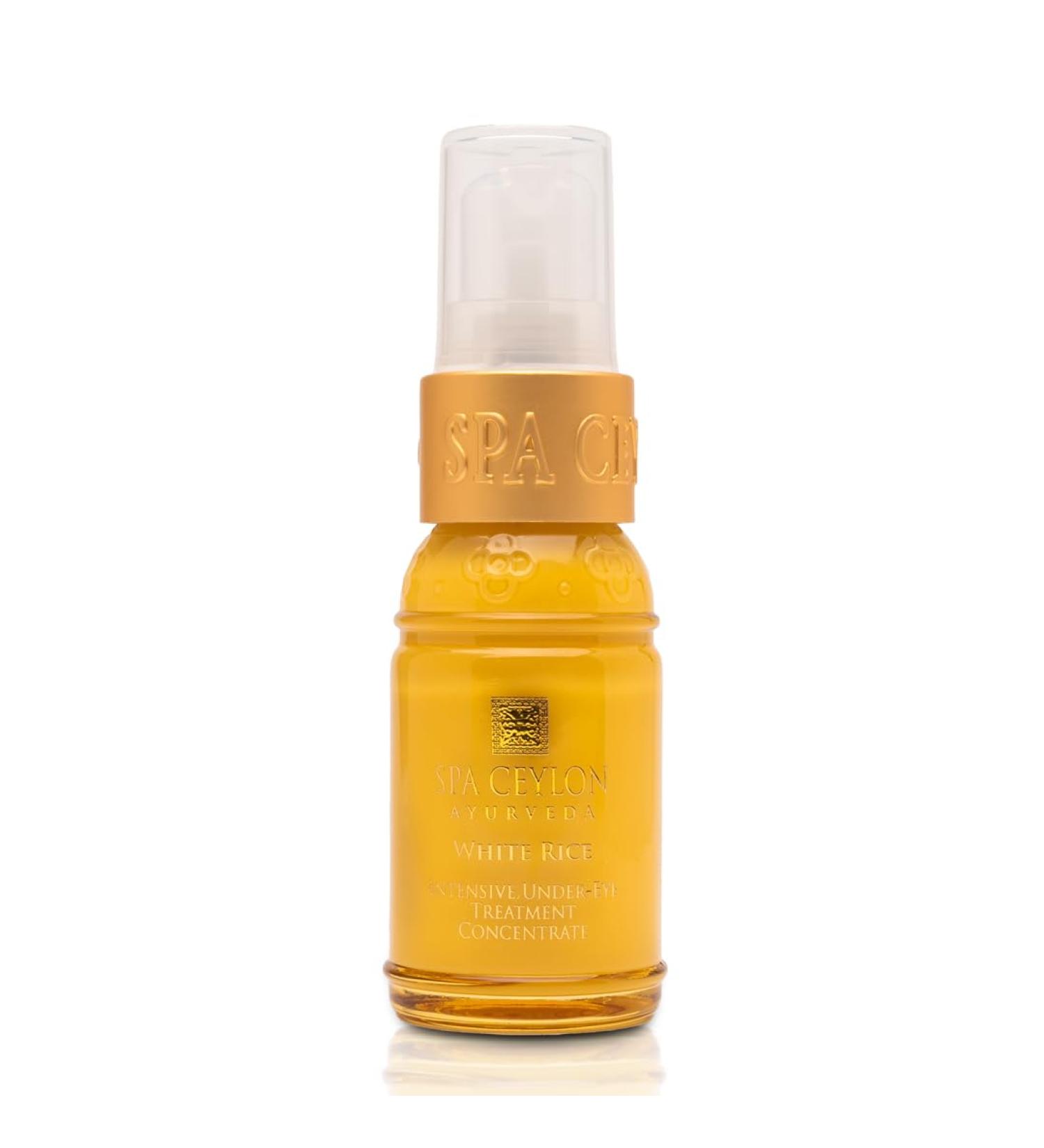 SPA CEYLON White Rice Intensive Under Eye Treatment - Reduce Dark Circles & Wrinkles | Hydrating Eye Concentrate | 20 ml - Buy Online on GoSupps.com