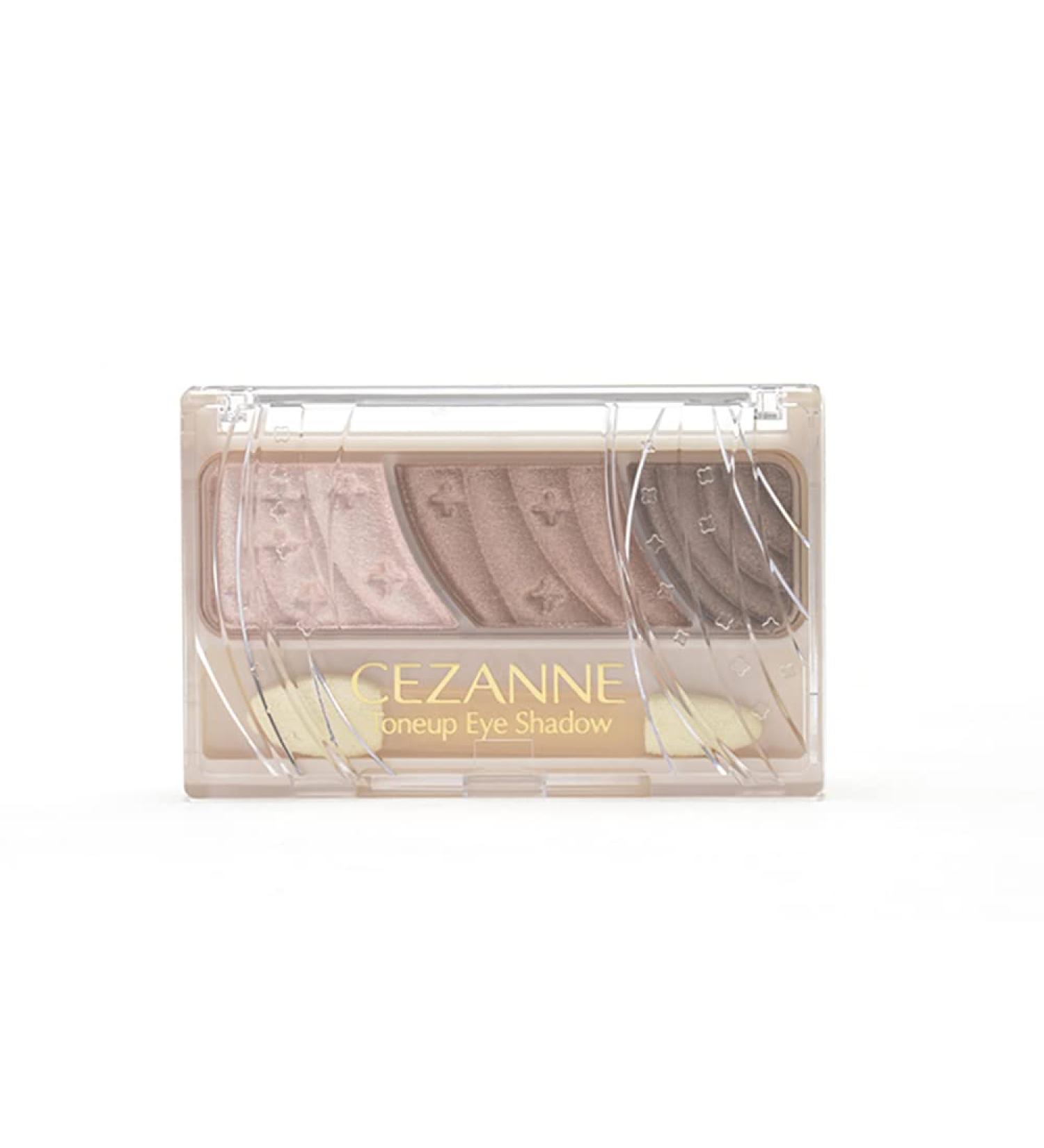 Cezanne Tone Up Eyeshadow 04 Pink Brown 2.6g | Long-Lasting Eye Makeup - Buy Online on GoSupps.com