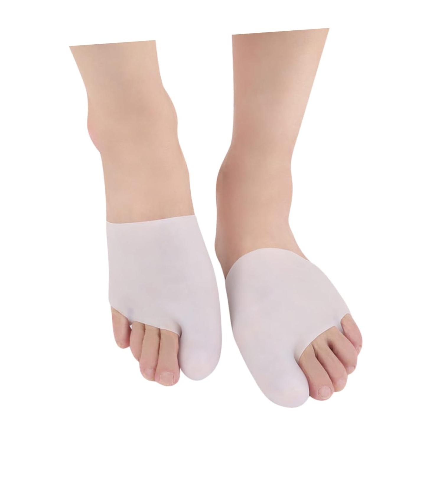 White Gel Toe Separator | 1 Pair for Bunions & Toe Alignment | Bunion Relief & Toe Spacer - Buy Online on GoSupps.com