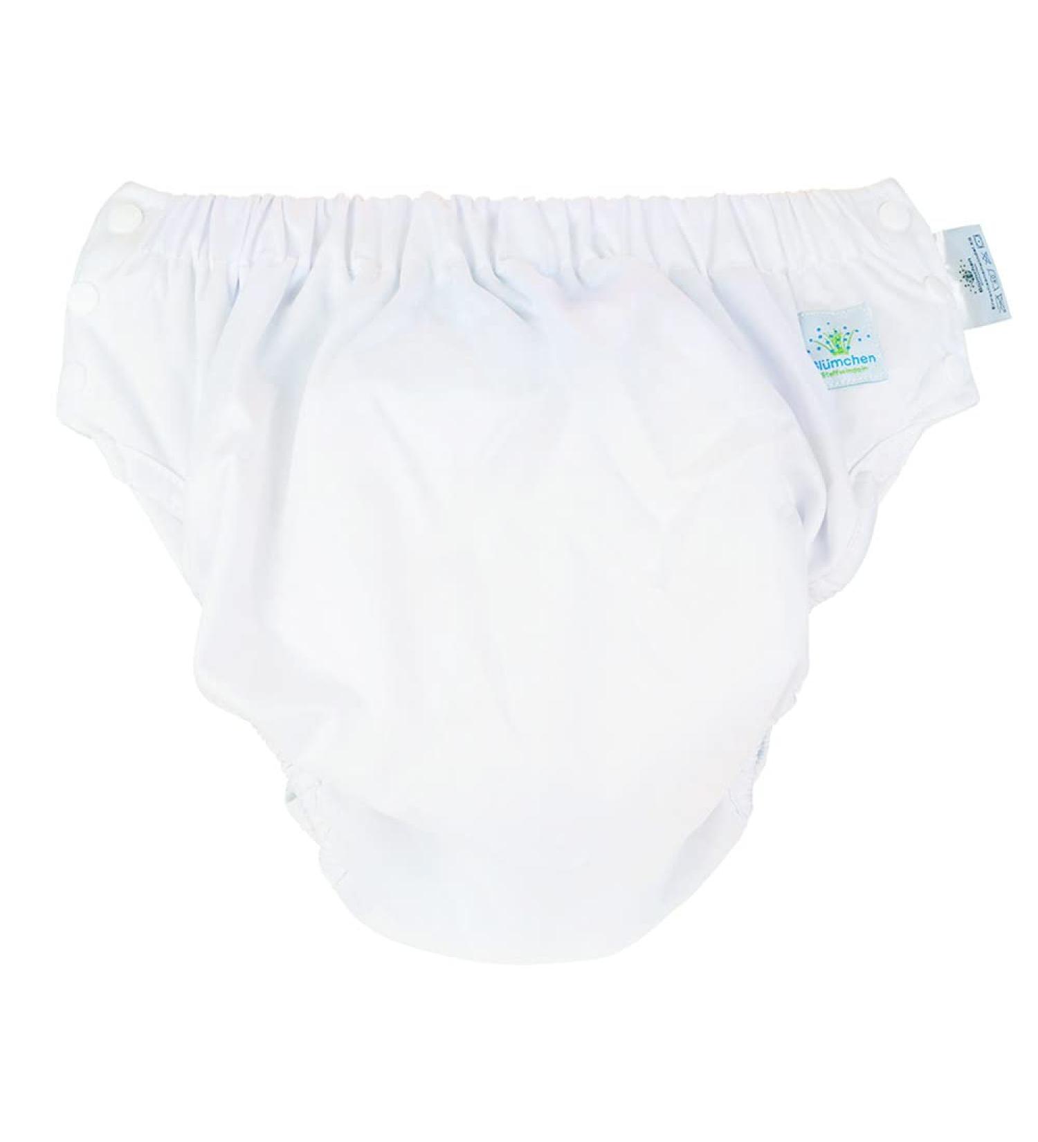Bl mchen Cloth Diapers - Children's & Adult Incontinence Briefs with Snap Fasteners - White Size S (75-115 cm Waist) - International Shipping Available - Buy Online on GoSupps.com