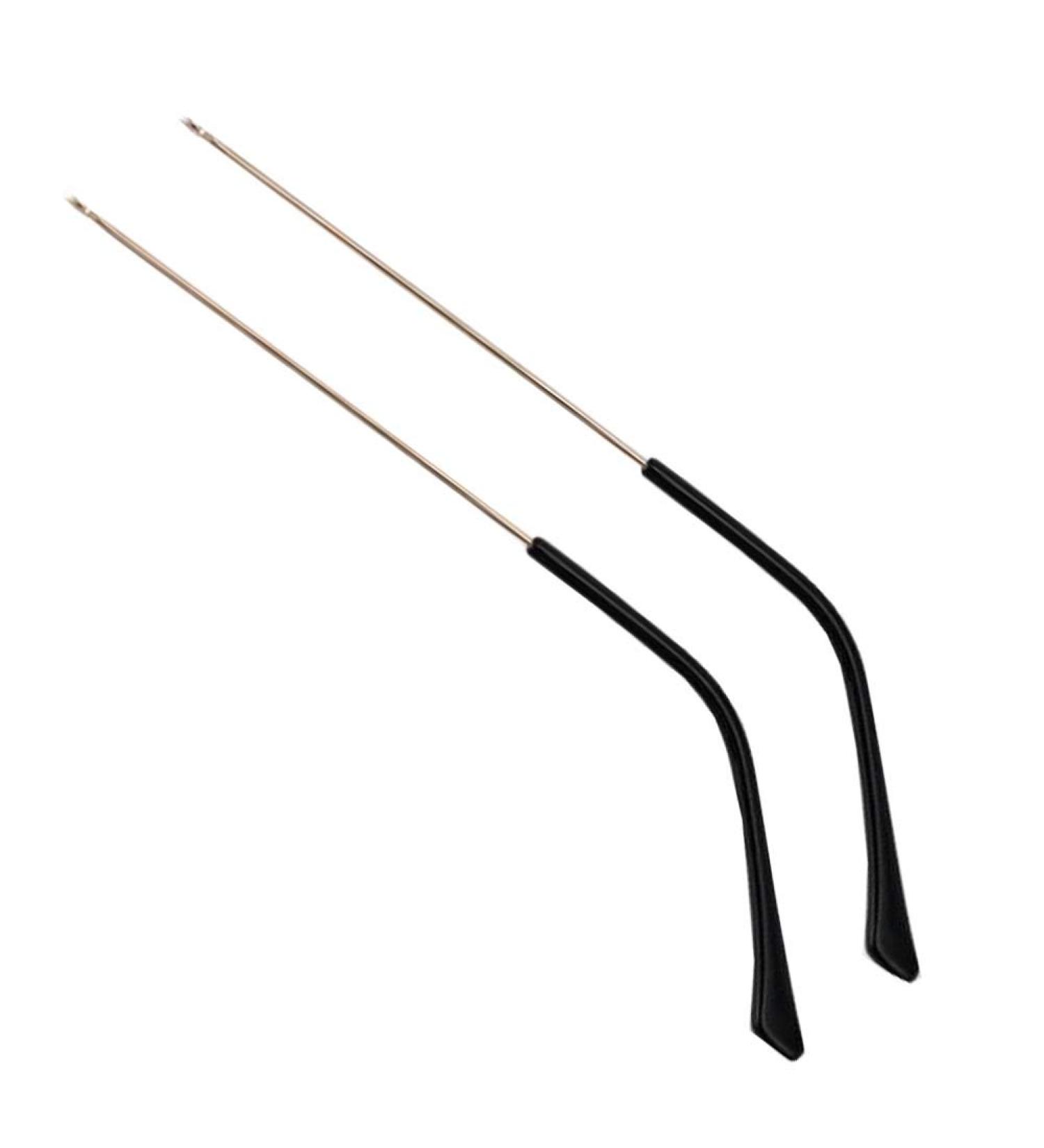 RiJpex Vintage Glasses Leg & Ear Hook Holder - Replacement Metal Frame Arms (Gold) - International Shipping - Buy Online on GoSupps.com