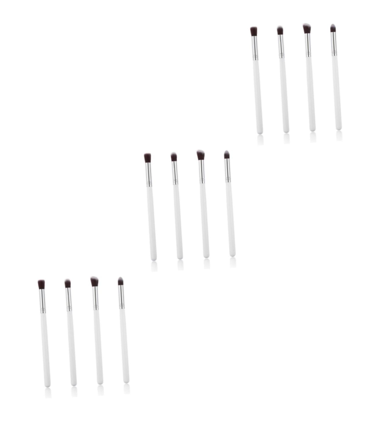 Baluue 12 Pcs Eye Make-up Brush Kit Eye Kits Pencil Brush Blush Brush Beauty Makeup Tool Makeup White - Buy Online on GoSupps.com