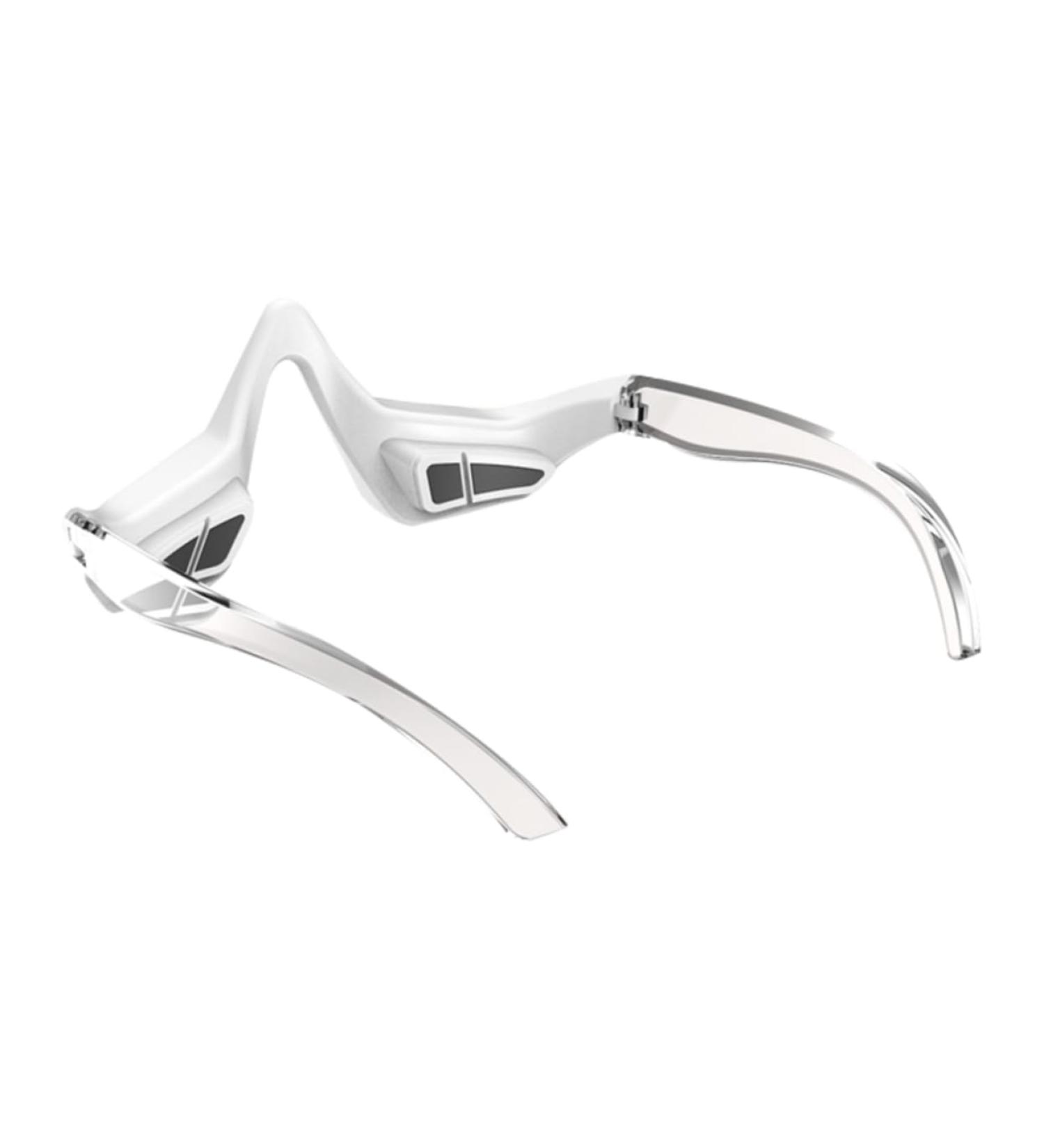 Partykindom Eye Massage Device - Stress Reduction Eye Care Tool for Fatigue Relief - Electric Eye Massager in White - Buy Online on GoSupps.com