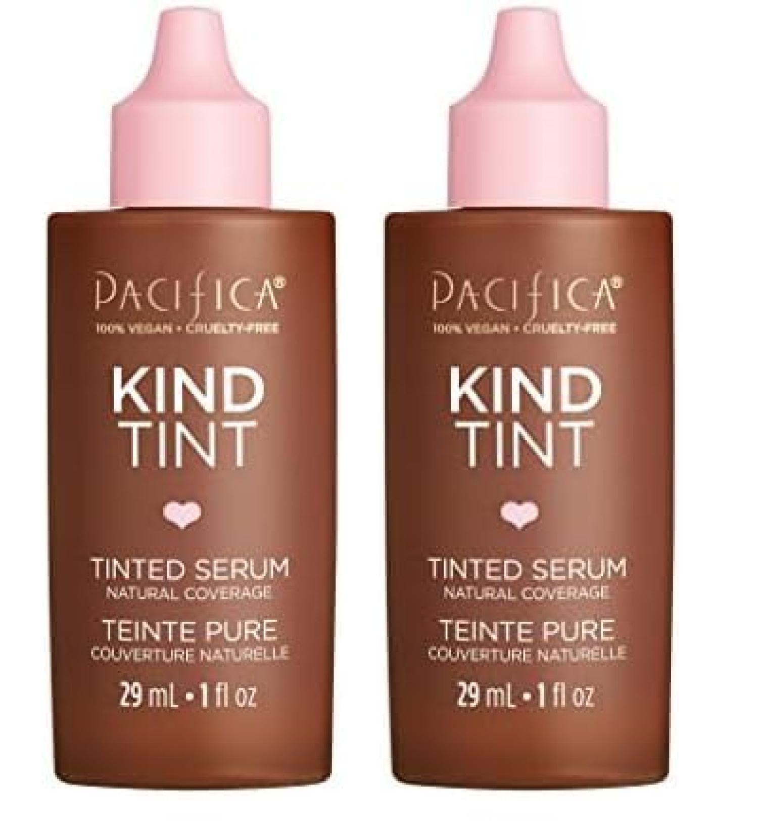 Pacifica Beauty Kind Tint Tinted Serum | Vegan Collagen Hyaluronic Acid Vitamin C | Lightweight Vegan Foundation - Clean Cruelty Free Skincare - Buy Online on GoSupps.com