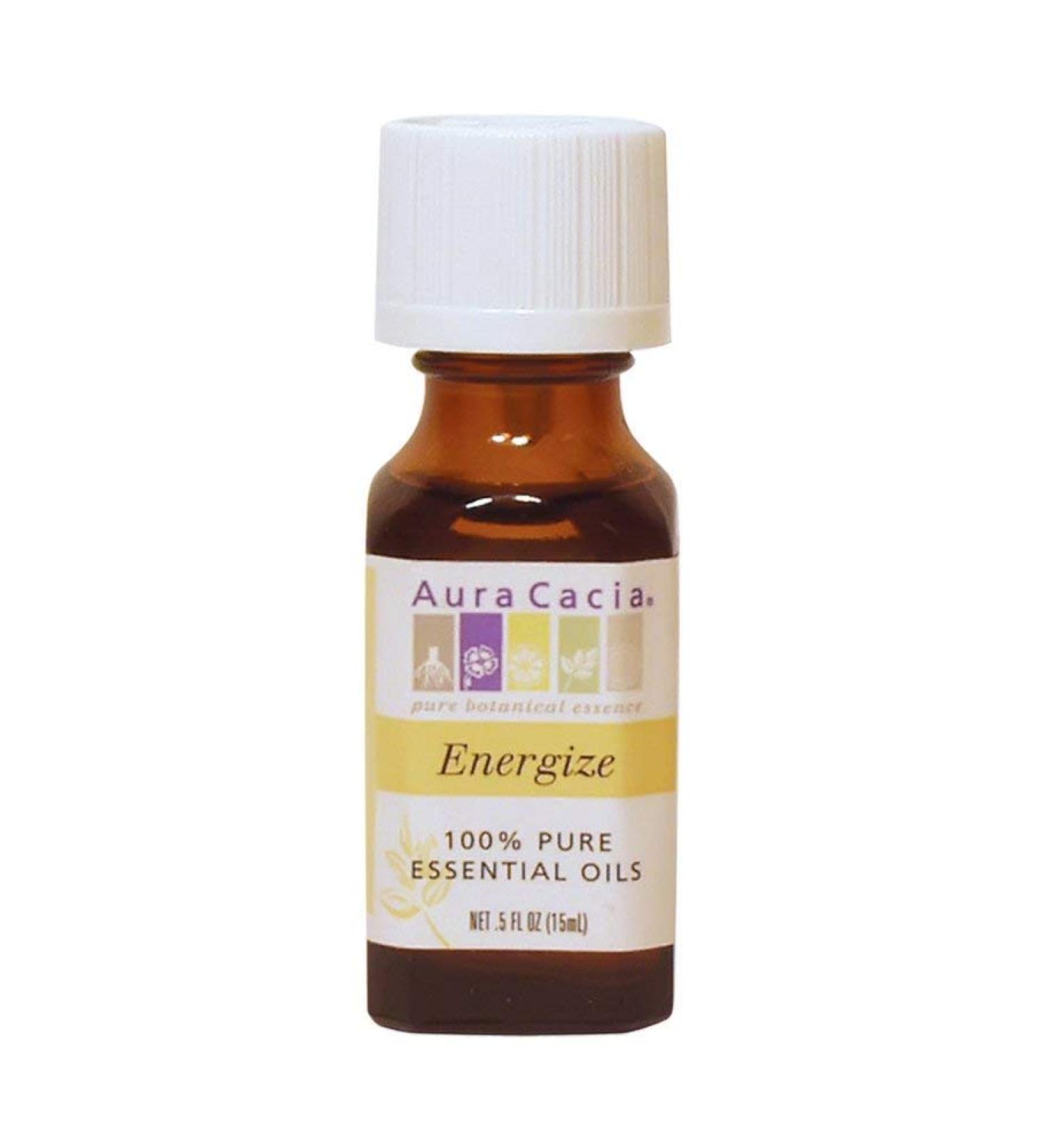 Aura Cacia Energize Essential Oil Blends 1/2 Oz. Bottle