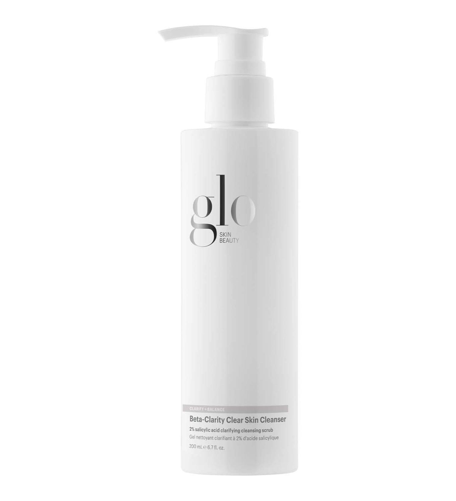 Glo Skin Beauty Beta-Clarity Clear Skin Cleanser - 2% Salicylic Acid Exfoliating Face Cleanser - Buy Online on GoSupps.com