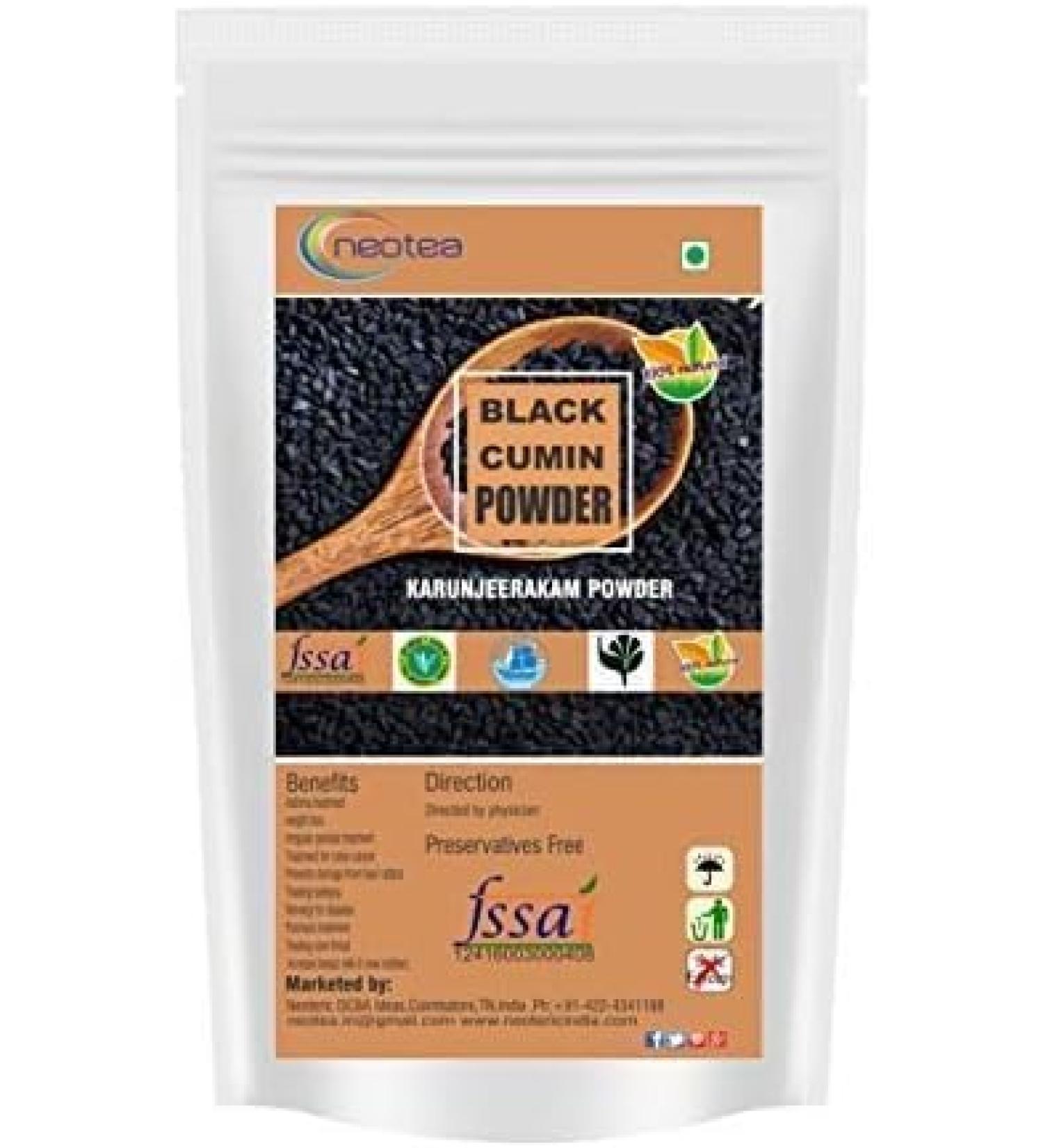 nacht Karunjeeragam/Black Cummins/Kala Jeera Powder 300 g - Buy Online on GoSupps.com