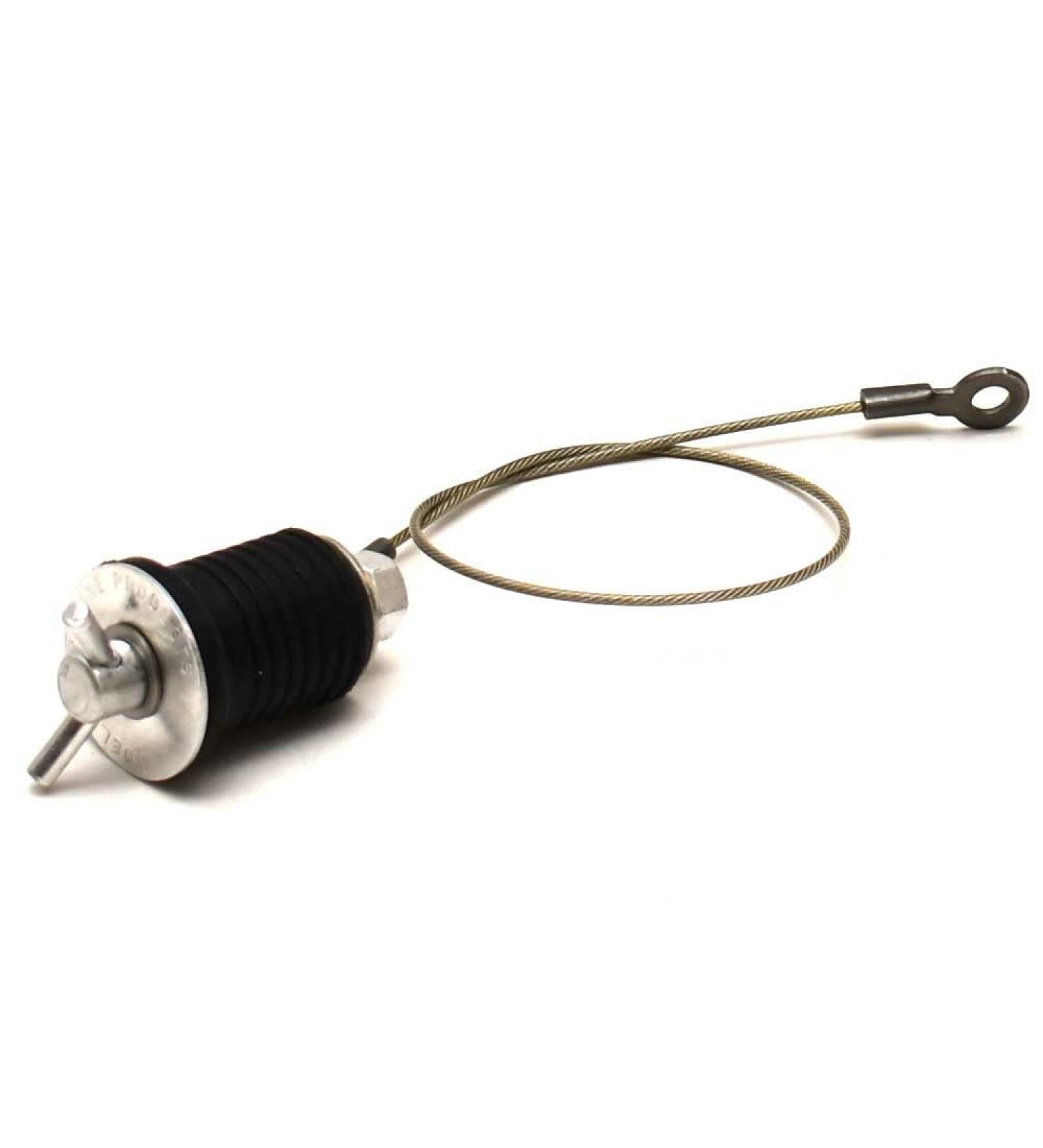 Moeller Boat Drain Plug 020875-SL | Aluminum 1 Inch Twist