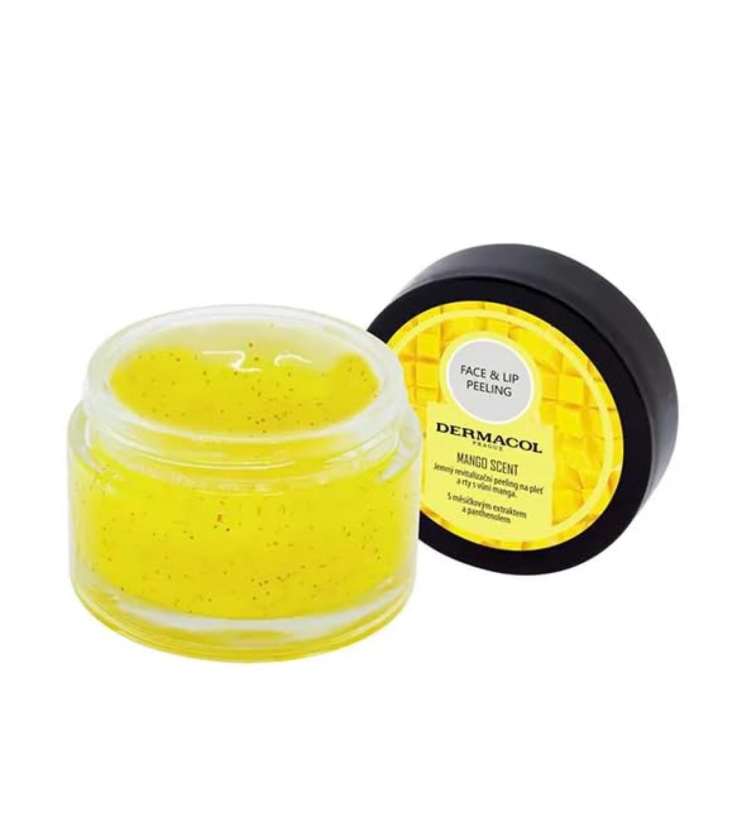 Dermacol Facial and lip peeling Mango Scent