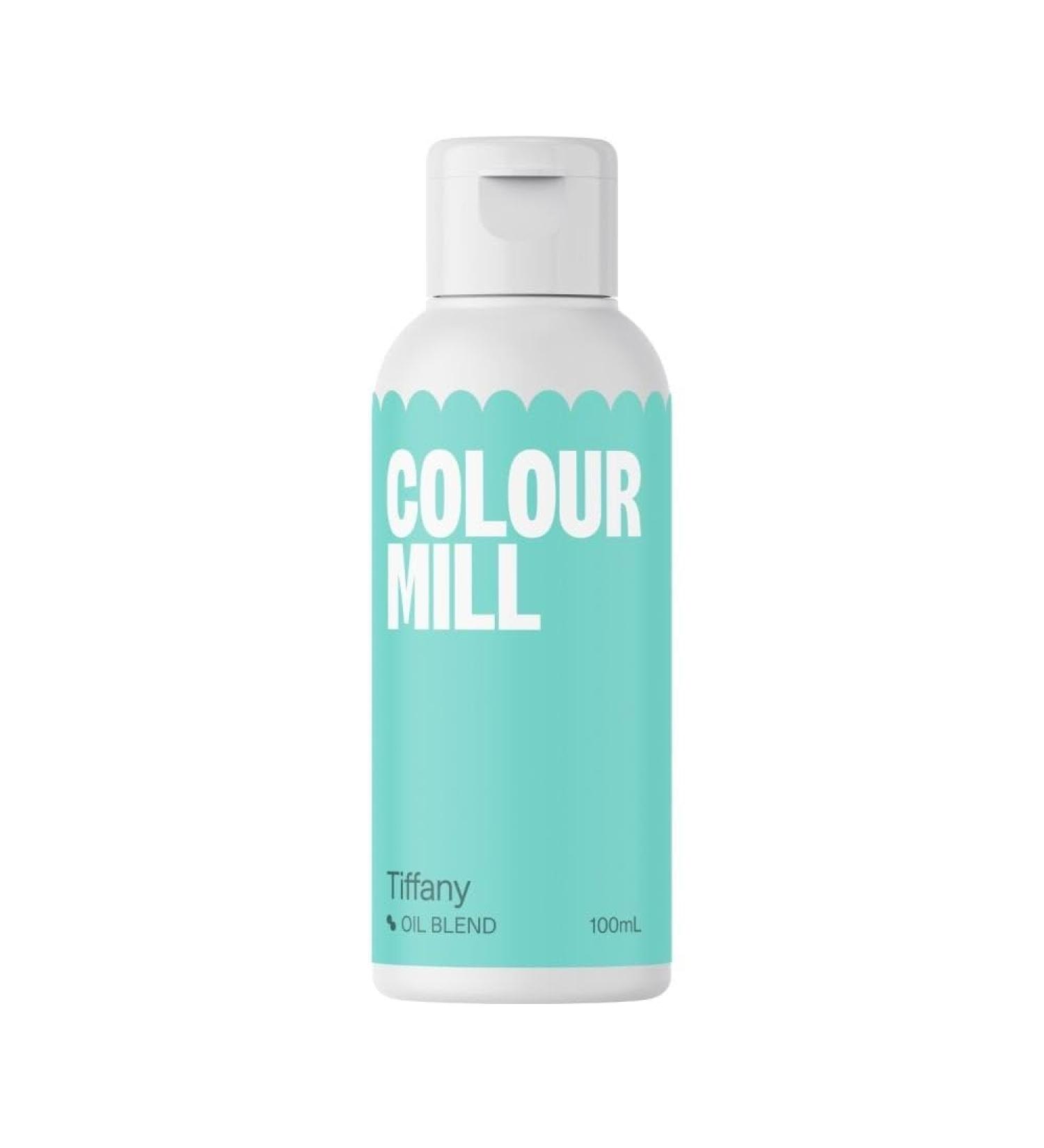 Colour Mill *Bulk Large 100ML* Next Generation Oil Based Food Colouring for Baking Decorating Icing and Cooking Food Dye DIY Slime and Crafts Making 100ml Tiffany