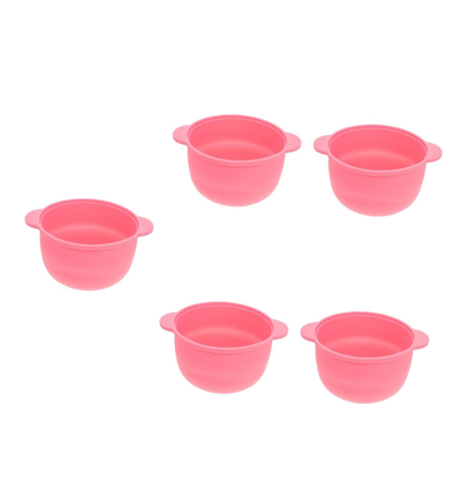 Exceart 5-Pack Non-Stick Wax Melting Pots | Wax Heater Accessories for Hair Removal | 13x11cm - Buy Online on GoSupps.com
