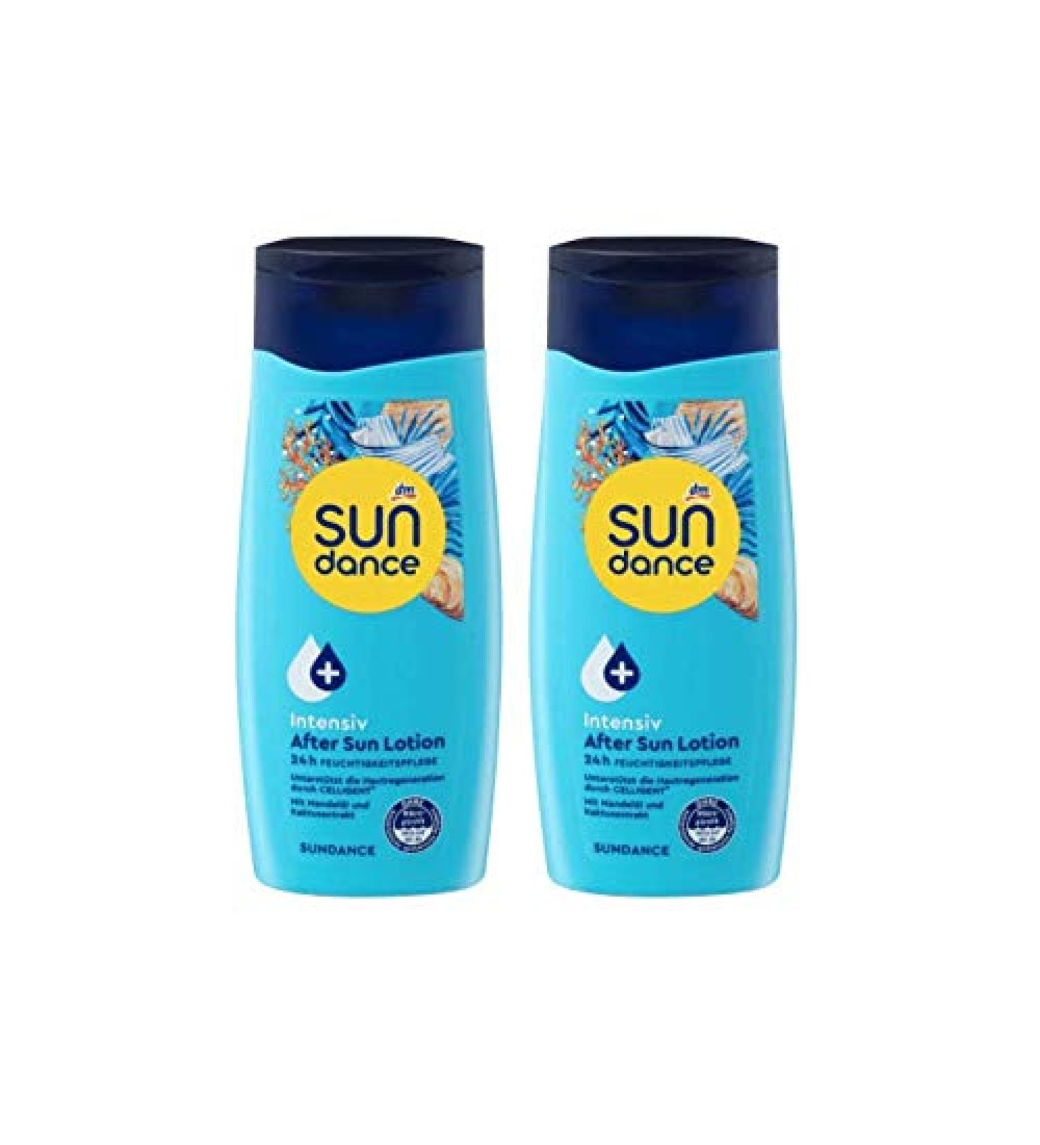 2x Sundance After Sun Lotion SOS Anti-Redness 200 ml Vitamin E