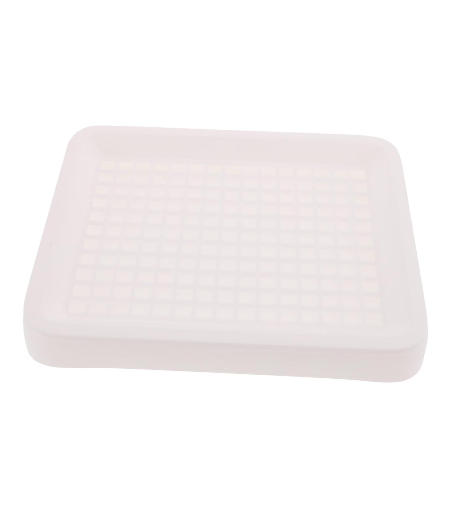BESPORTBLE Box Hamster Toilet Pet Cage Large Corner Toilet Guinea Pigs Dog Toilet Indoor Cages Sieve Pp White 24.5X19.5X3CM White - Buy Online on GoSupps.com